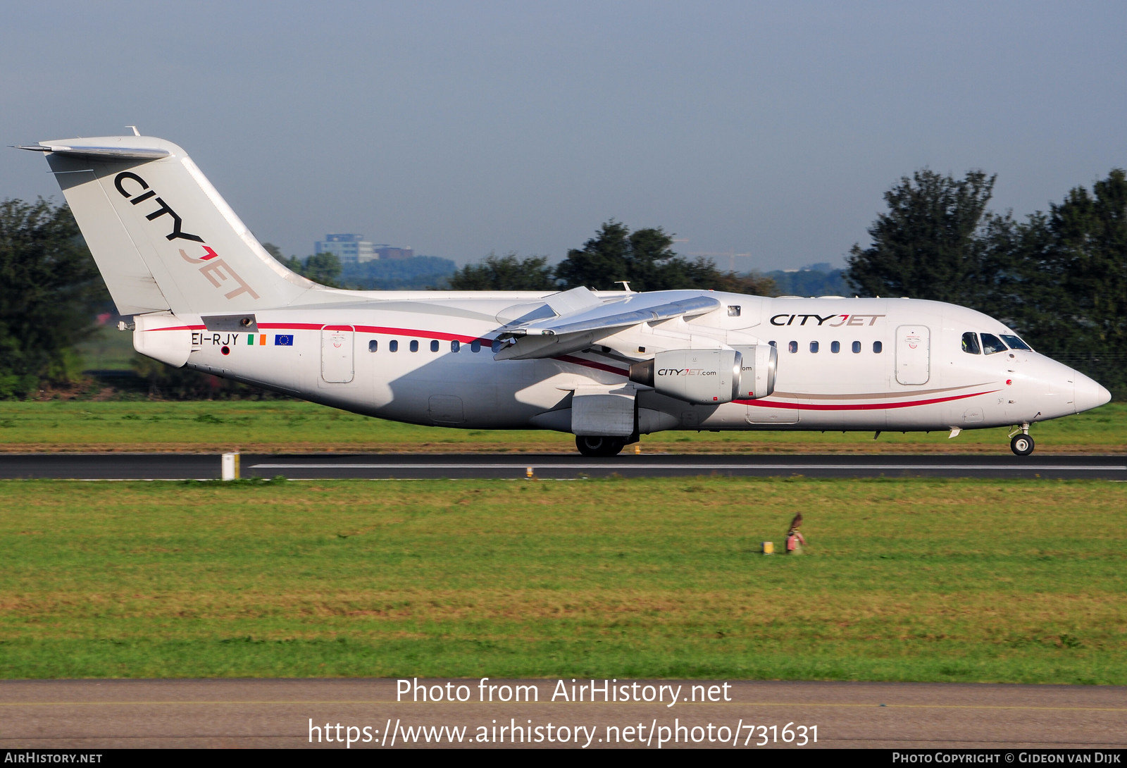 Aircraft Photo of EI-RJY | British Aerospace Avro 146-RJ85A | CityJet | AirHistory.net #731631