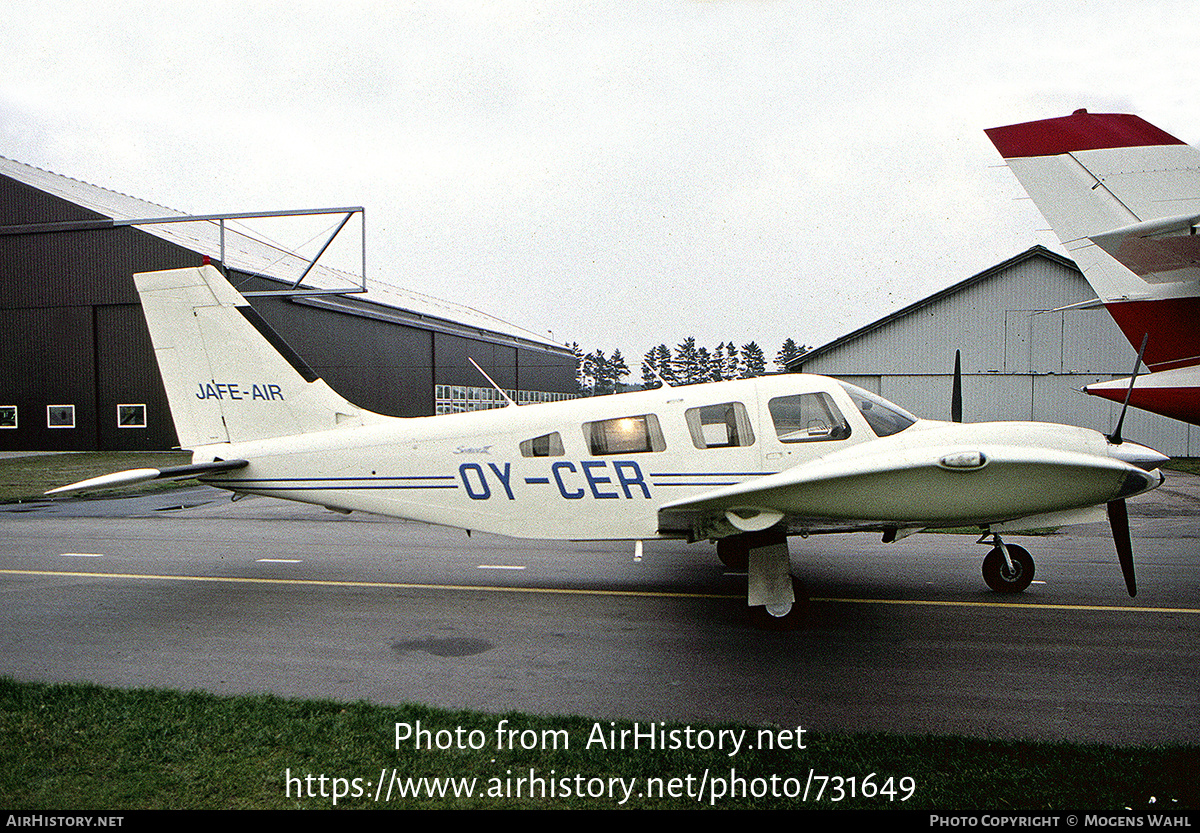 Aircraft Photo of OY-CER | Piper PA-34-220T Seneca III | JAFE-AIR | AirHistory.net #731649