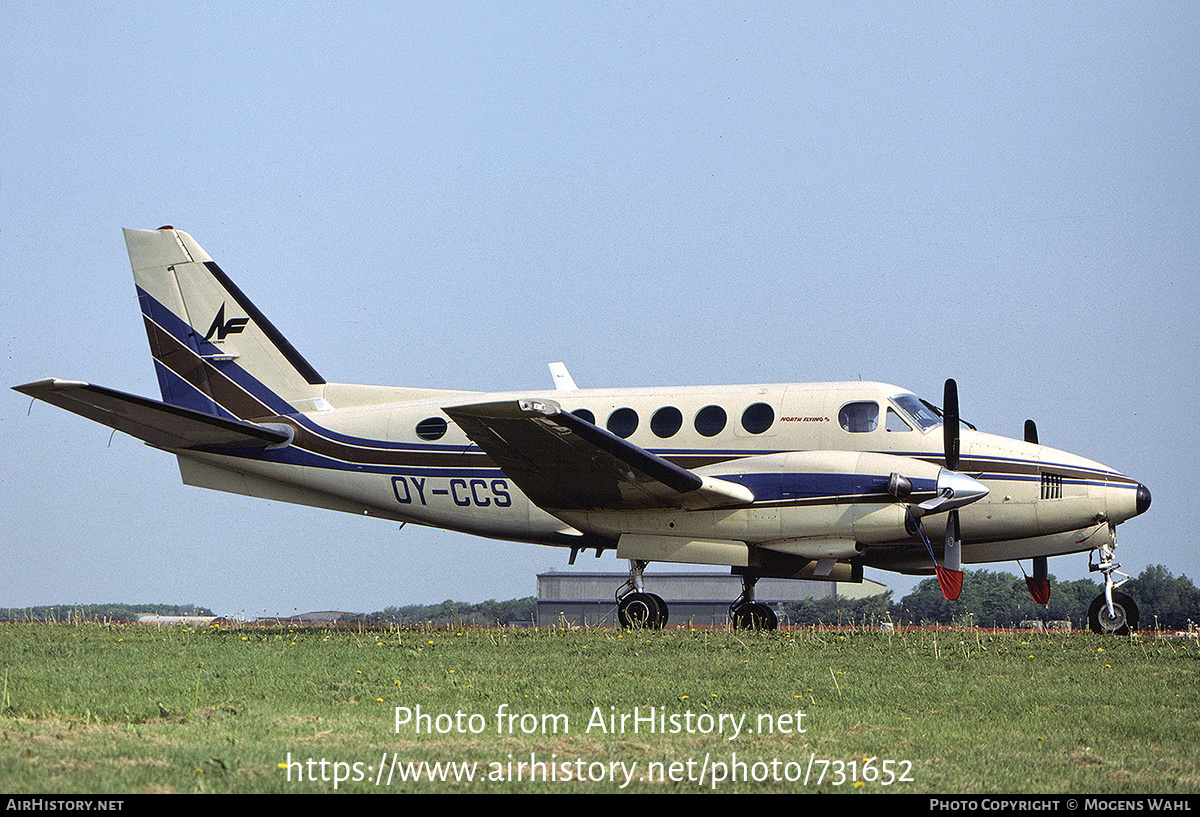 Aircraft Photo of OY-CCS | Beech A100 King Air | North Flying | AirHistory.net #731652