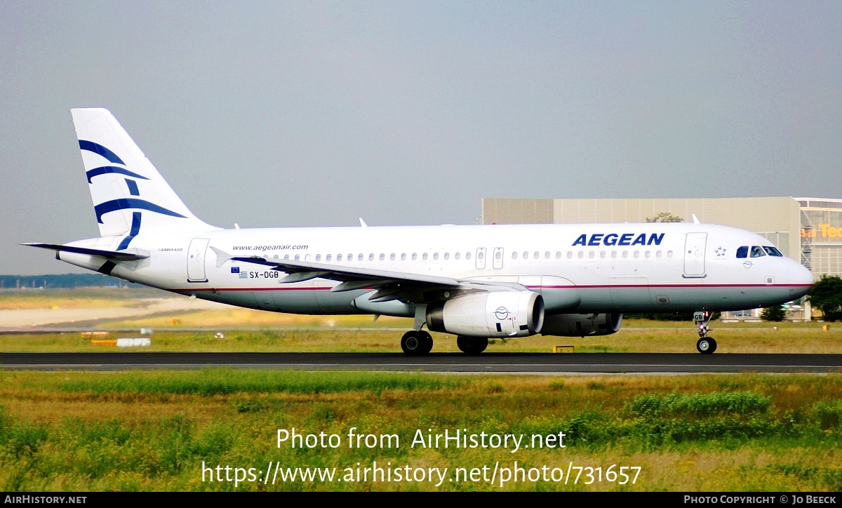 Aircraft Photo of SX-DGB | Airbus A320-232 | Aegean Airlines | AirHistory.net #731657