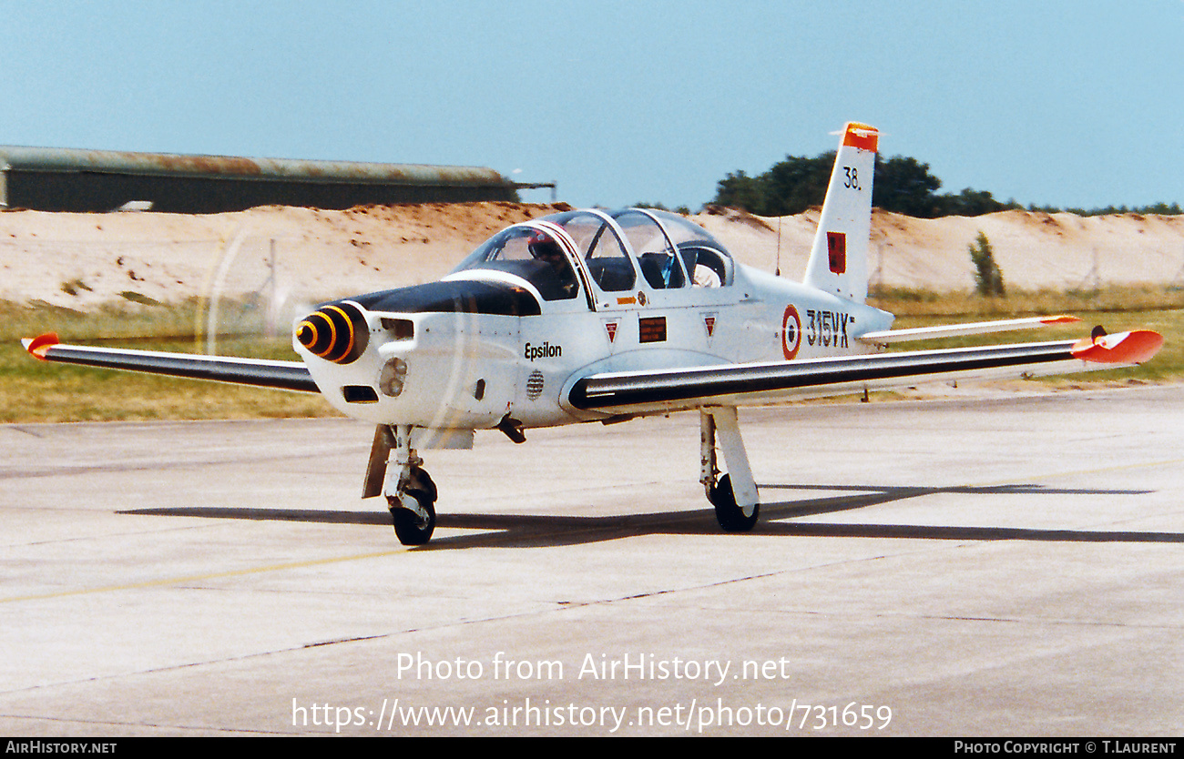 Aircraft Photo of 38 | Socata TB-30 Epsilon | France - Air Force | AirHistory.net #731659