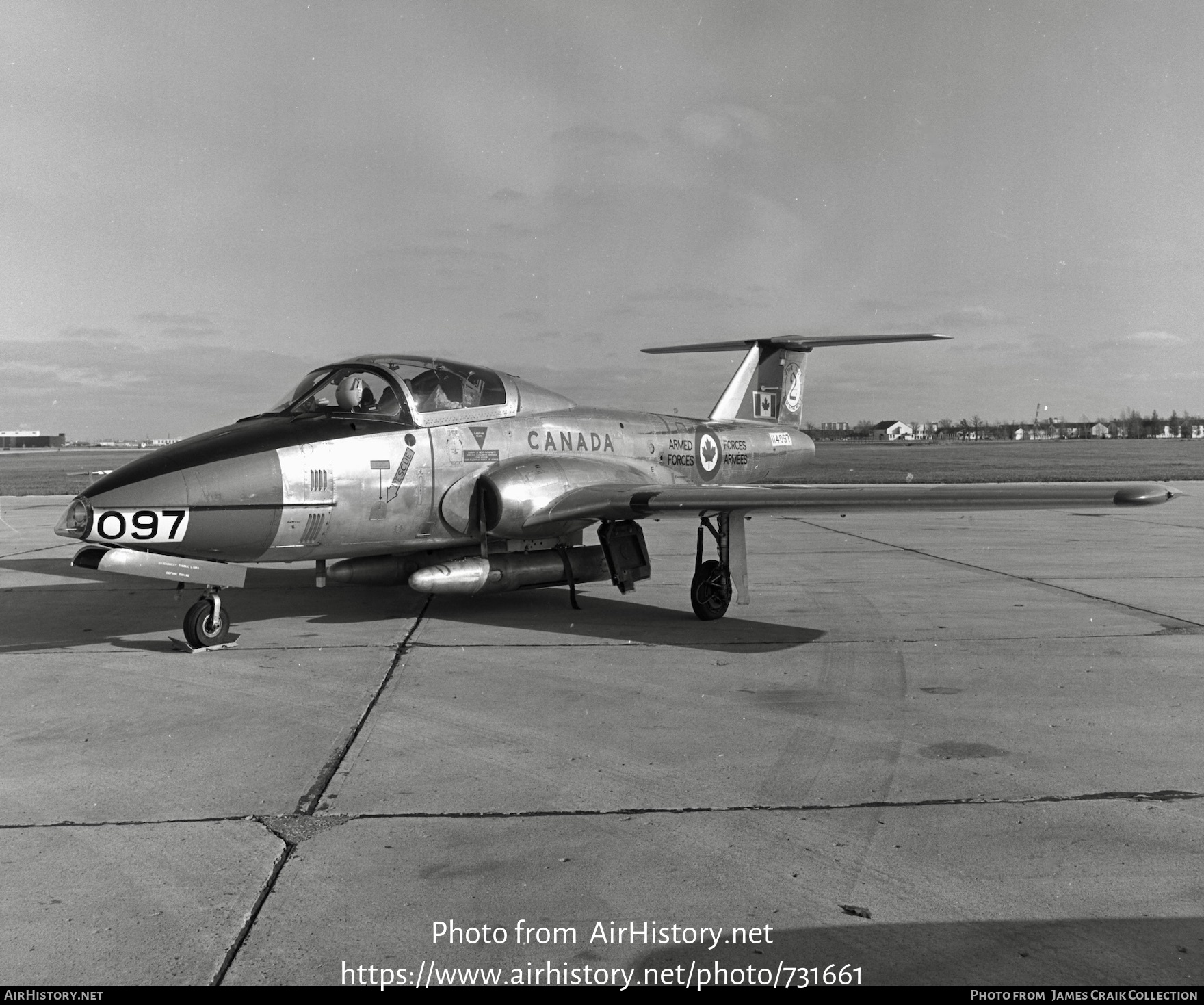 Aircraft Photo of 114097 | Canadair CT-114 Tutor (CL-41A) | Canada - Air Force | AirHistory.net #731661