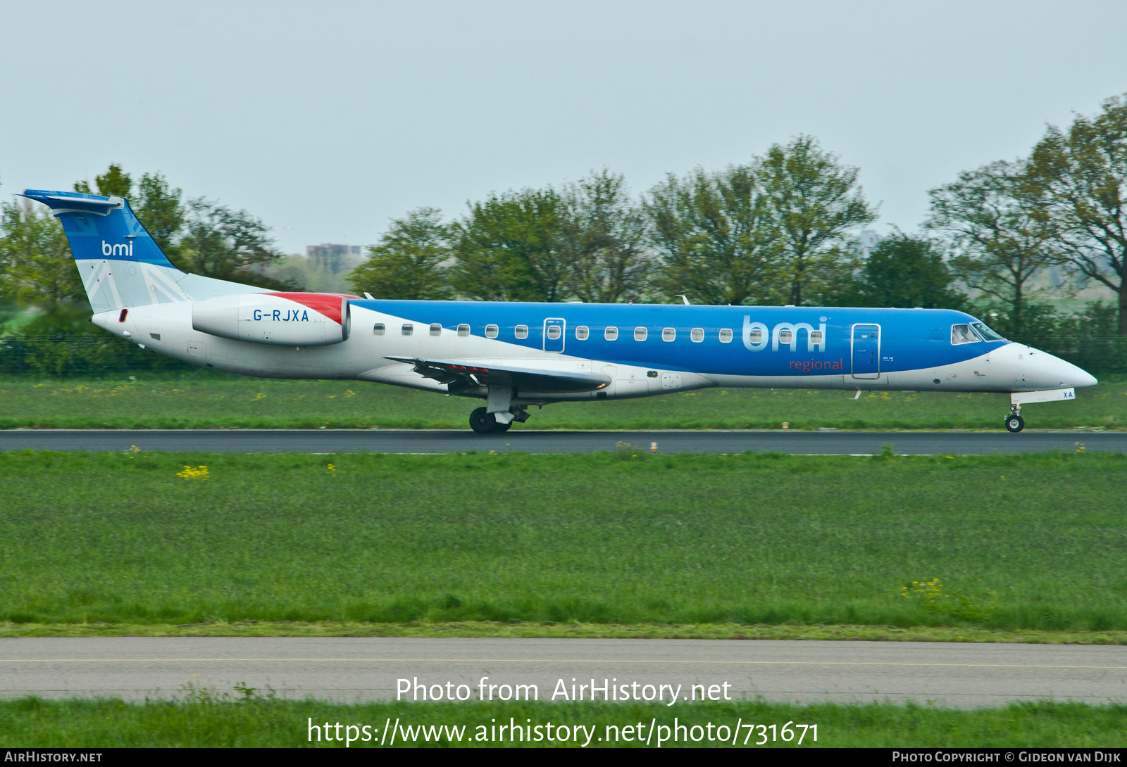 Aircraft Photo of G-RJXA | Embraer ERJ-145EP (EMB-145EP) | BMI Regional | AirHistory.net #731671