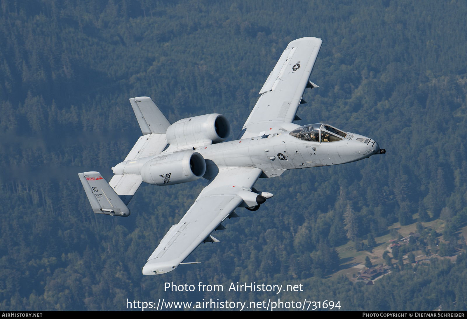 Aircraft Photo of 80-0218 / AF80-218 | Fairchild A-10C Thunderbolt II | USA - Air Force | AirHistory.net #731694