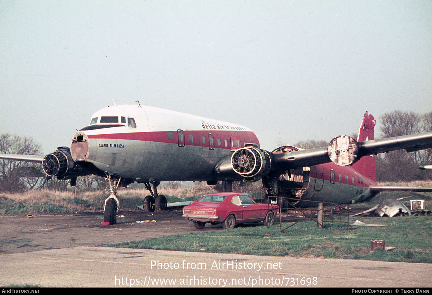 Aircraft Photo of OO-VGB | Douglas DC-6B | Delta Air Transport - DAT | AirHistory.net #731698