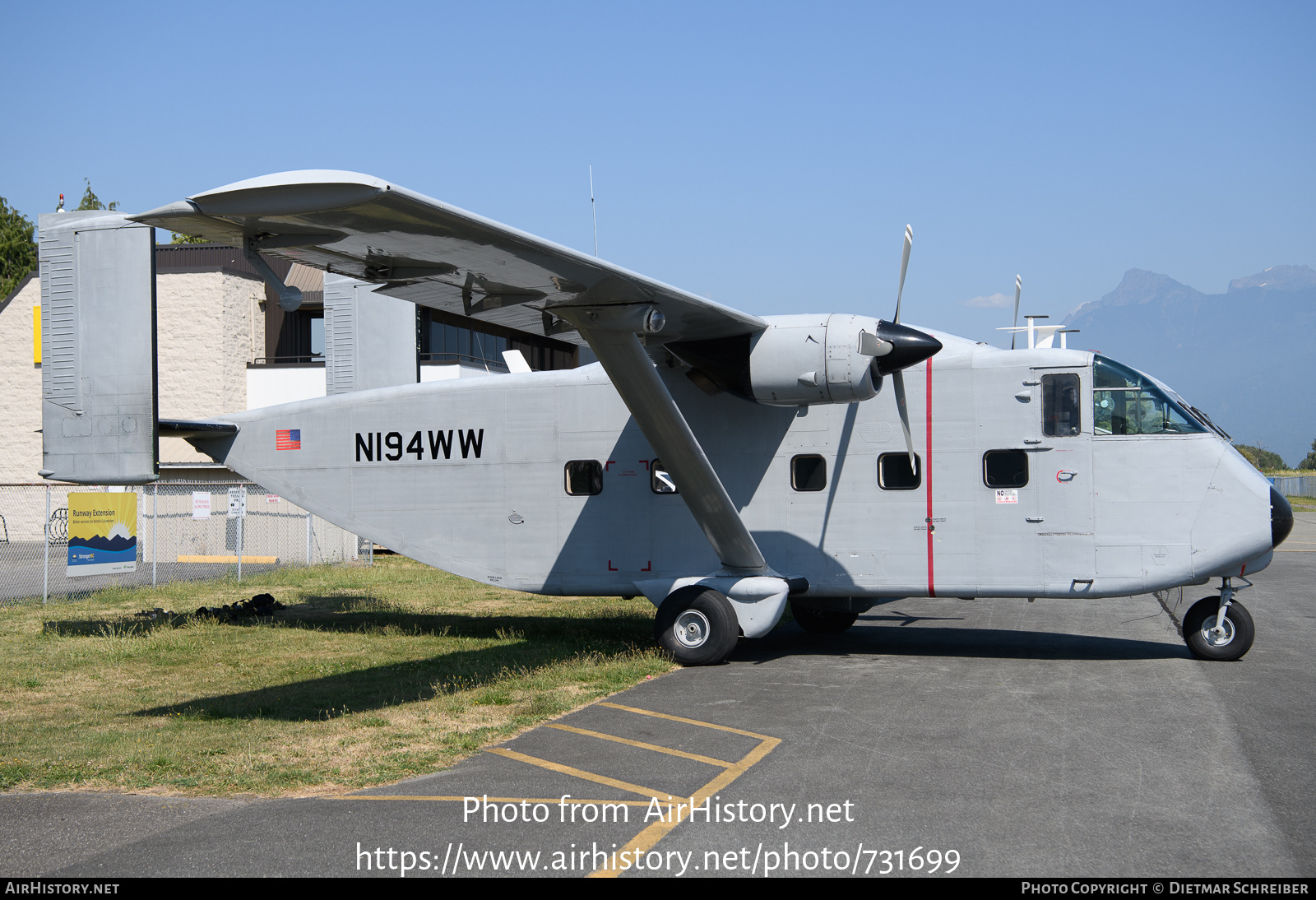 Aircraft Photo of N194WW | Short SC.7 Skyvan 3-100 | AirHistory.net #731699