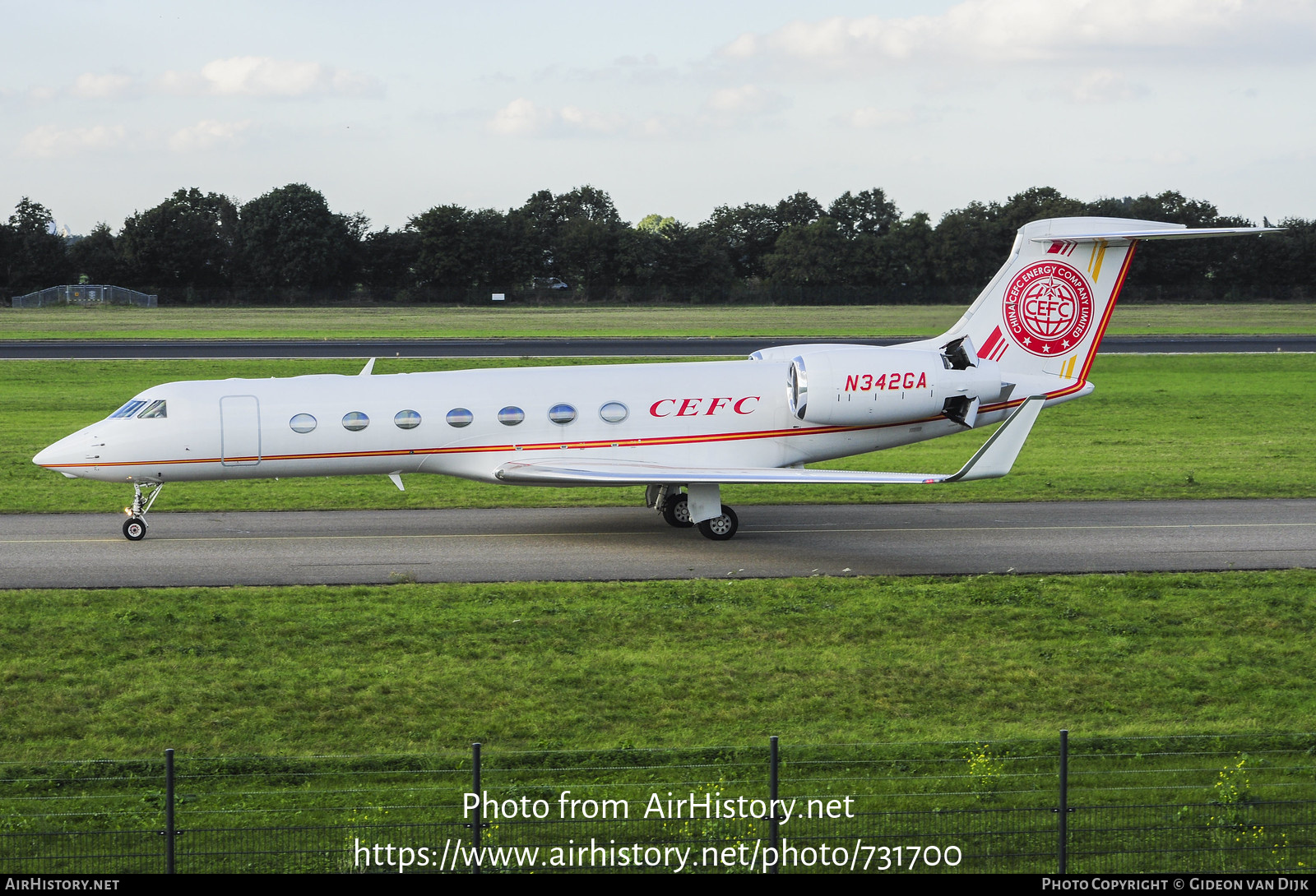 Aircraft Photo of N342GA | Gulfstream Aerospace G-V-SP Gulfstream G550 | China CEFC Energy Company | AirHistory.net #731700