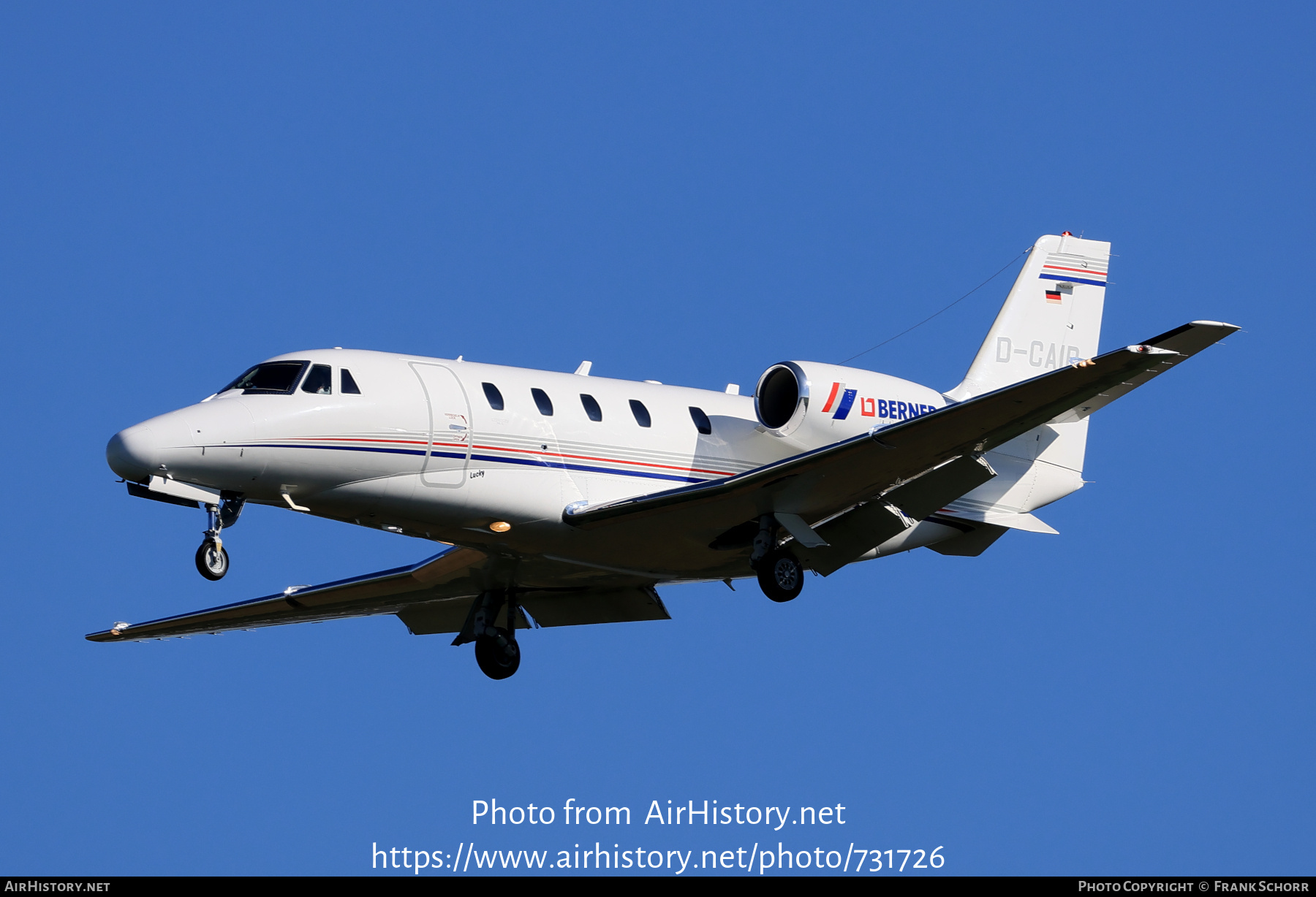 Aircraft Photo of D-CAIR | Cessna 560XL Citation XLS | Berner Group | AirHistory.net #731726