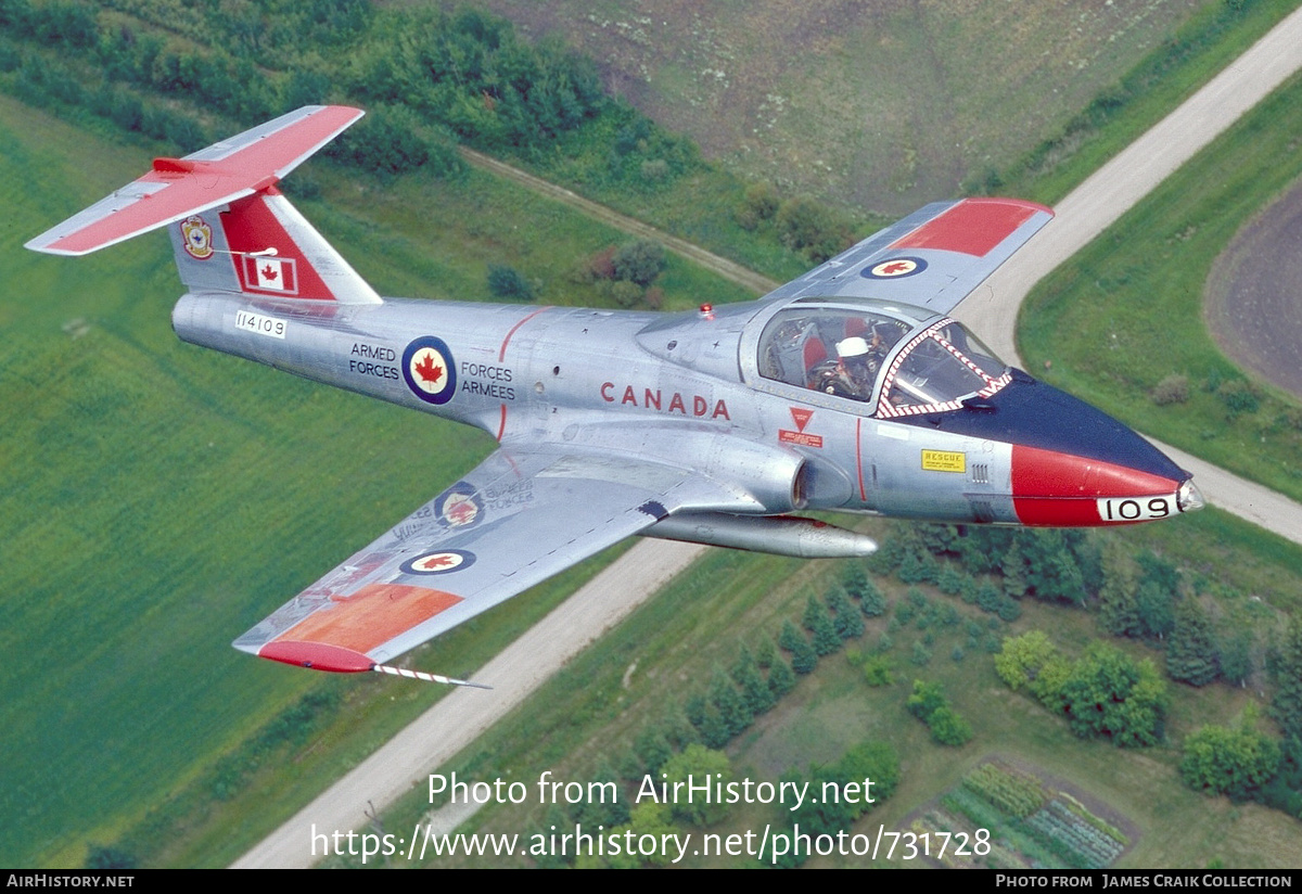 Aircraft Photo of 114109 | Canadair CT-114 Tutor (CL-41A) | Canada - Air Force | AirHistory.net #731728