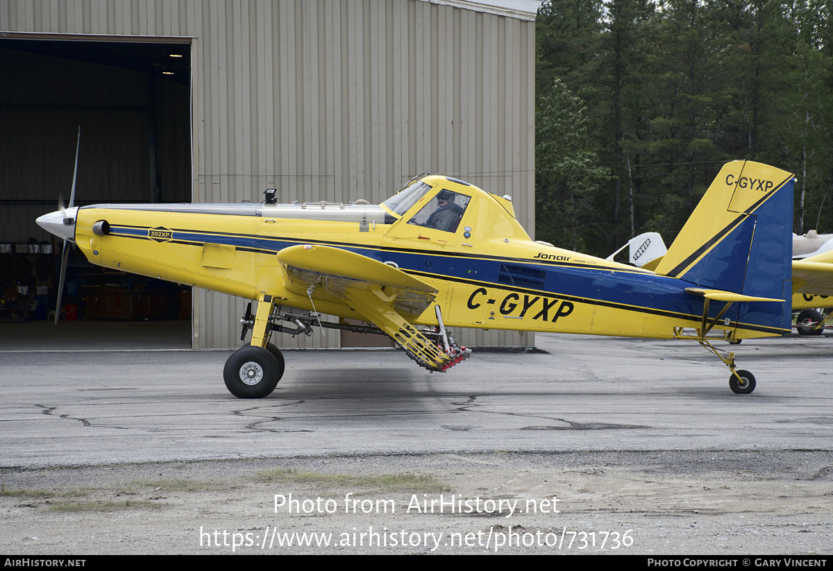 Aircraft Photo of C-GYXP | Air Tractor AT-502A | Jonair | AirHistory.net #731736