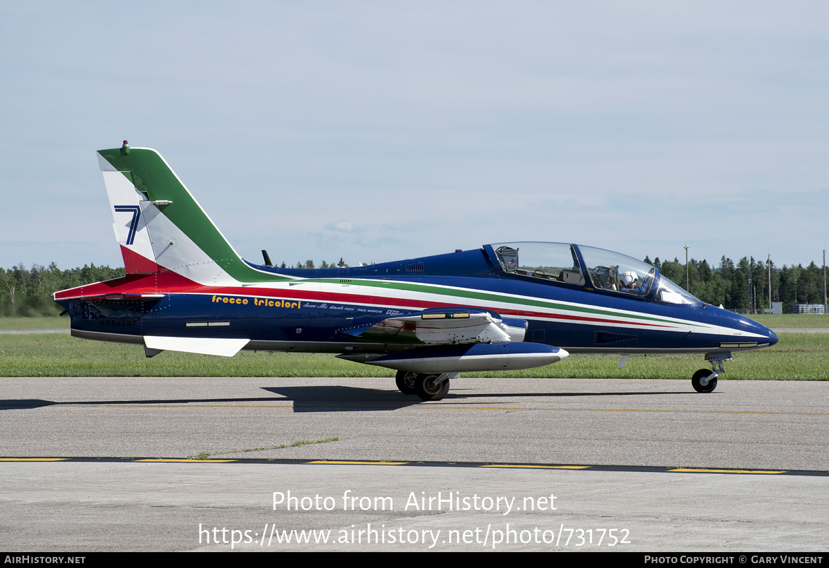 Aircraft Photo of MM54487 | Aermacchi MB-339PAN | Italy - Air Force | AirHistory.net #731752