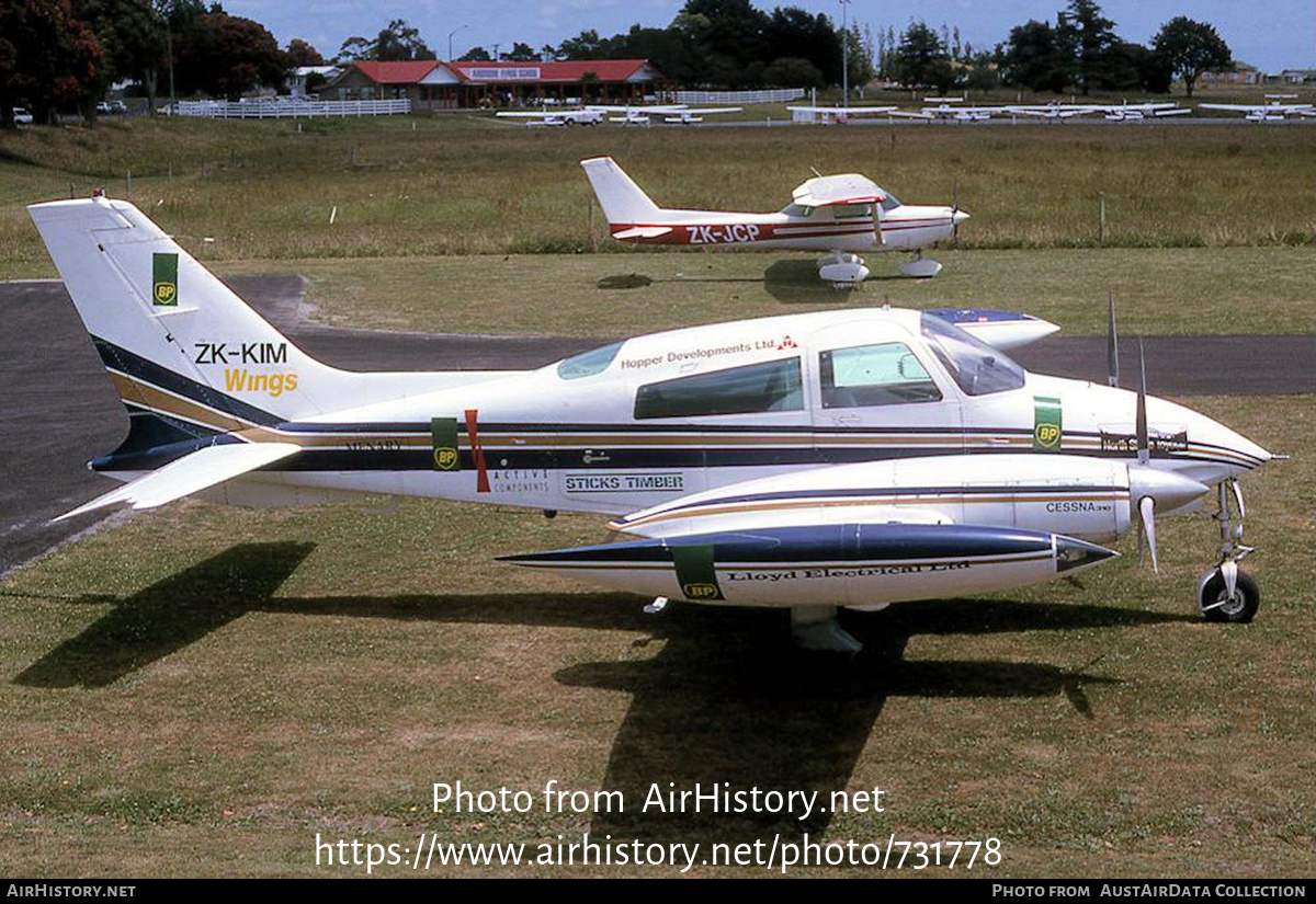 Aircraft Photo of ZK-KIM | Cessna 310Q | AirHistory.net #731778