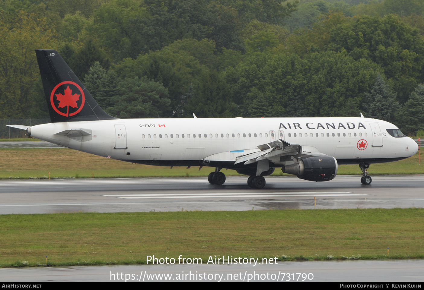 Aircraft Photo of C-FKPT | Airbus A320-211 | Air Canada | AirHistory.net #731790