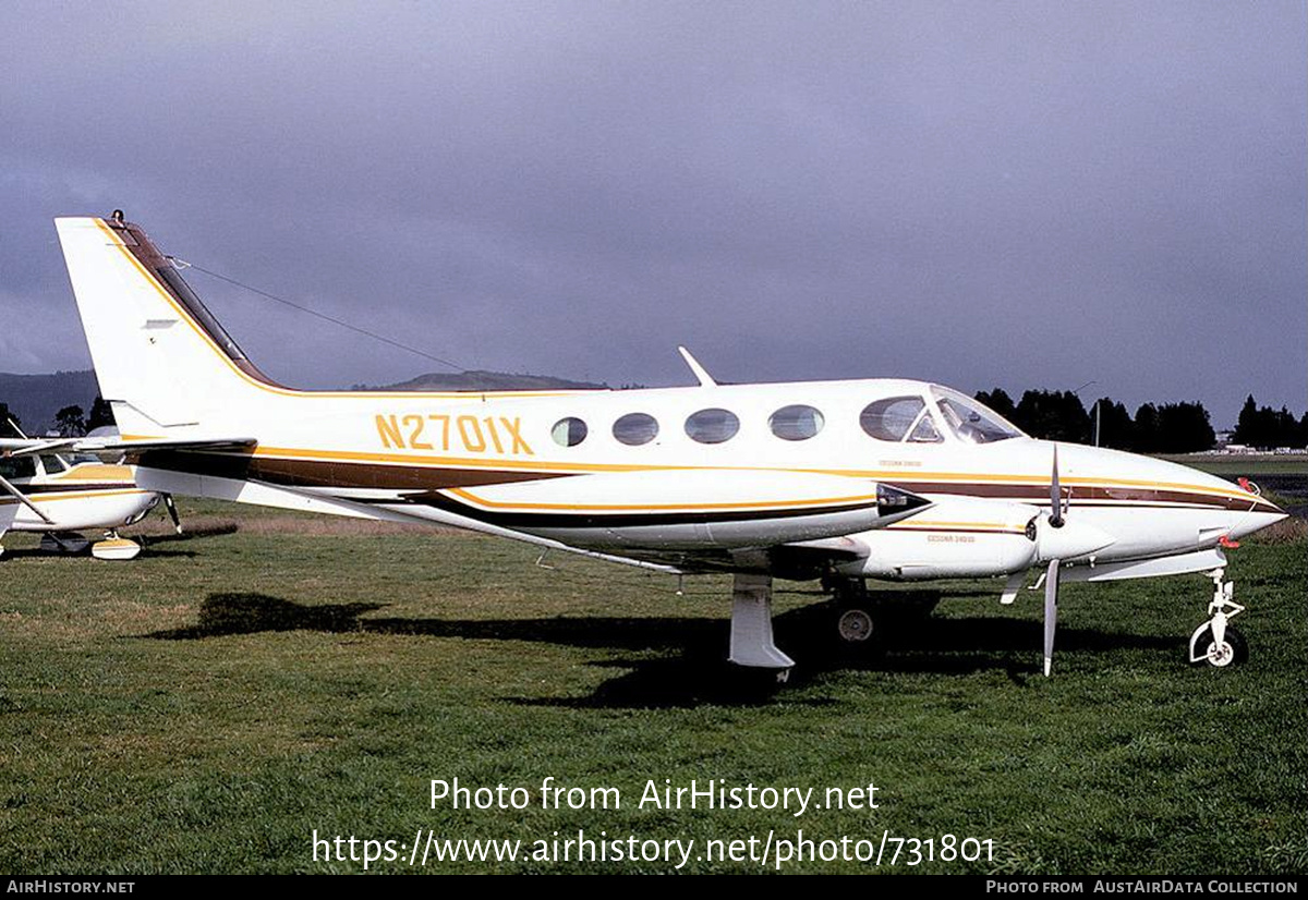 Aircraft Photo of N2701X | Cessna 340A | AirHistory.net #731801