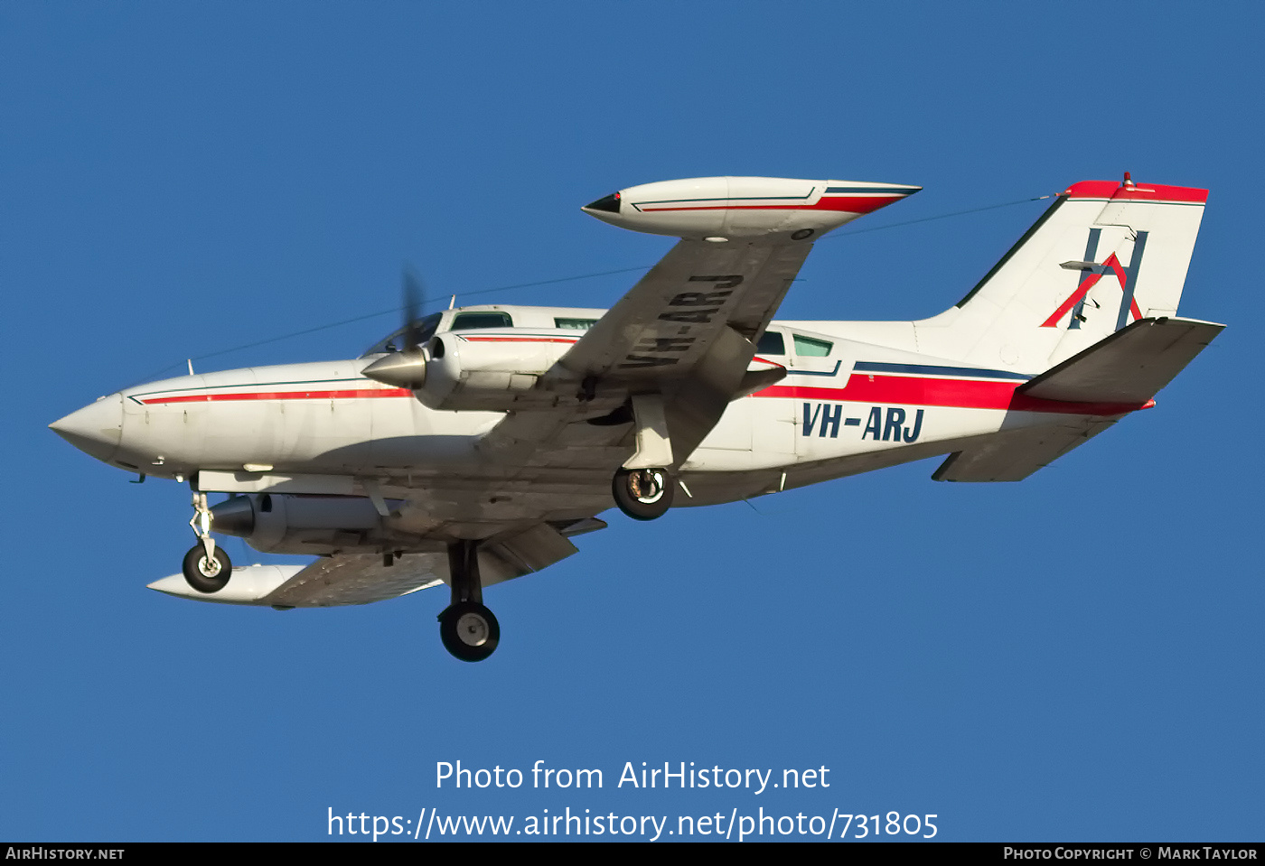 Aircraft Photo of VH-ARJ | Cessna 402B Utililiner | Hardy Aviation | AirHistory.net #731805