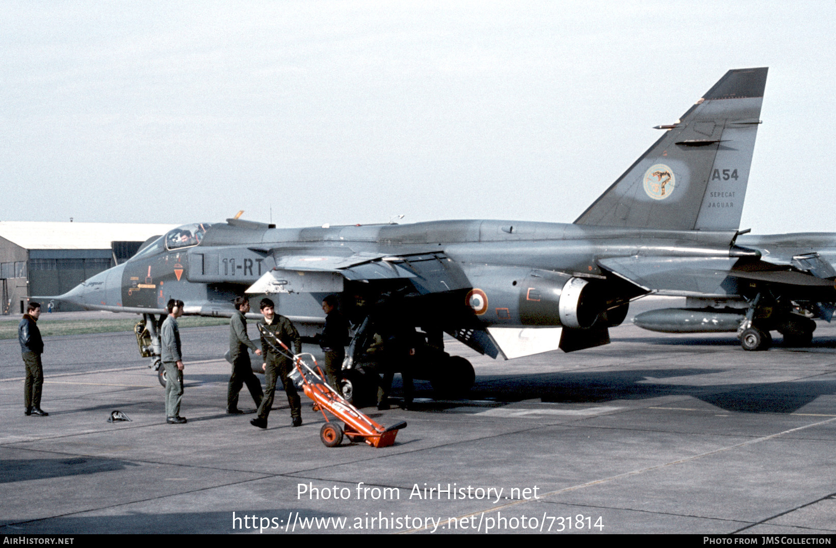 Aircraft Photo of A54 | Sepecat Jaguar A | France - Air Force | AirHistory.net #731814