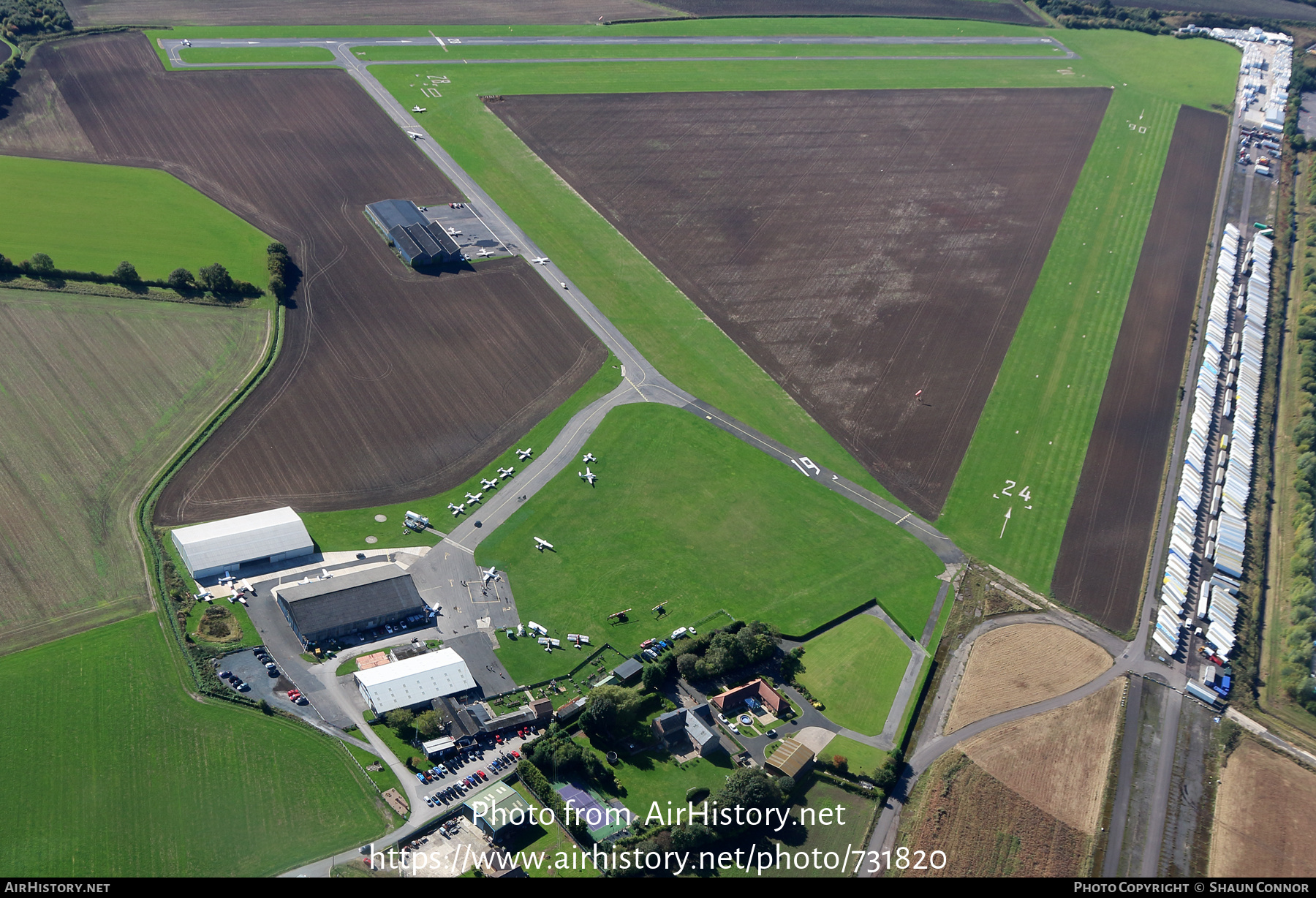 Airport photo of Sherburn in Elmet (EGCJ) in England, United Kingdom | AirHistory.net #731820