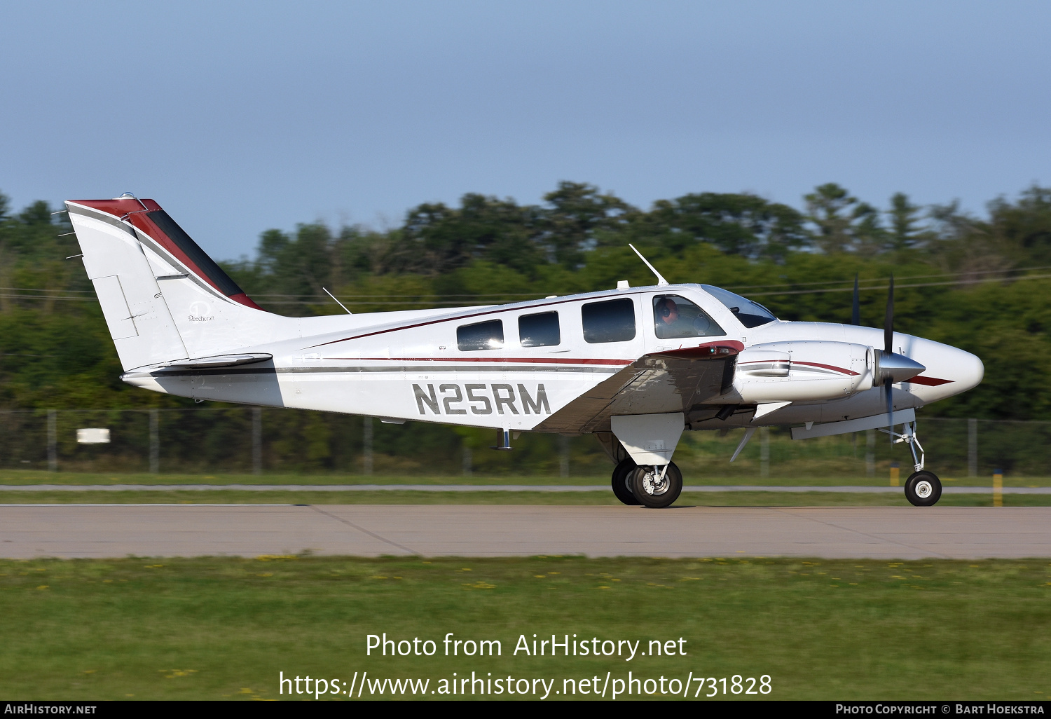 Aircraft Photo of N25RM | Beech 58P Pressurized Baron | AirHistory.net #731828