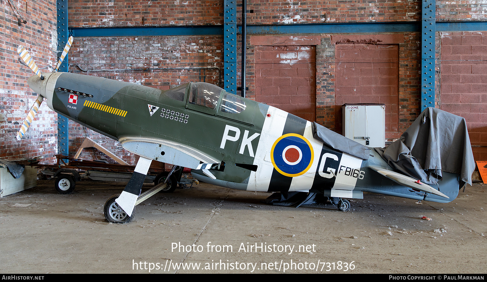 Aircraft Photo of G-MZTG / FB166 | Titan T-51 Mustang | UK - Air Force | AirHistory.net #731836