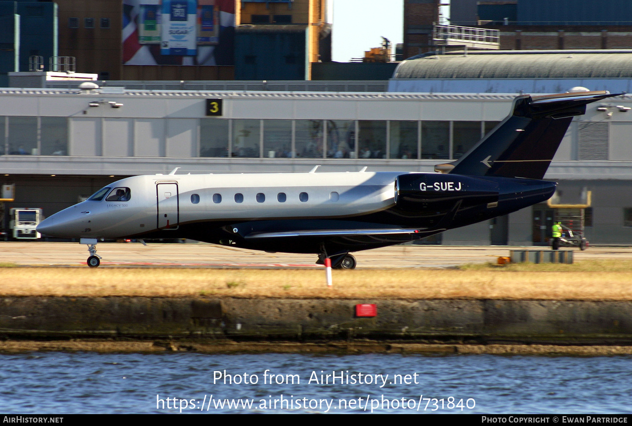 Aircraft Photo of G-SUEJ | Embraer EMB-550 Legacy 500 | AirHistory.net #731840