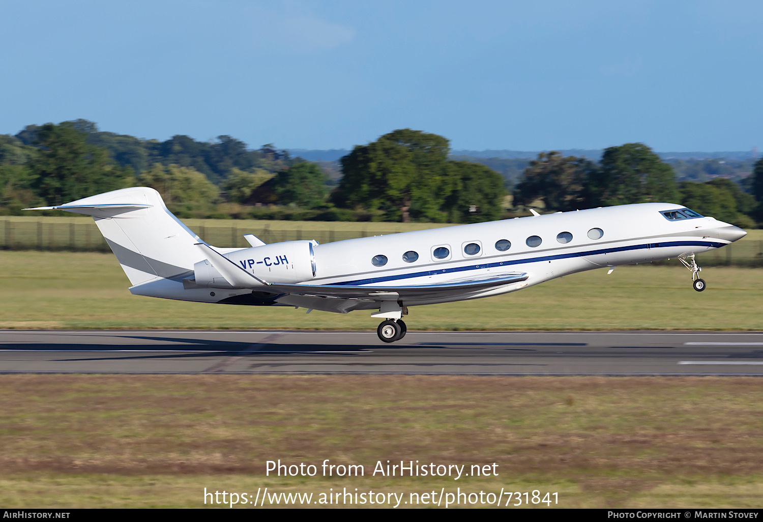 Aircraft Photo of VP-CJH | Gulfstream Aerospace G650ER (G-VI) | AirHistory.net #731841