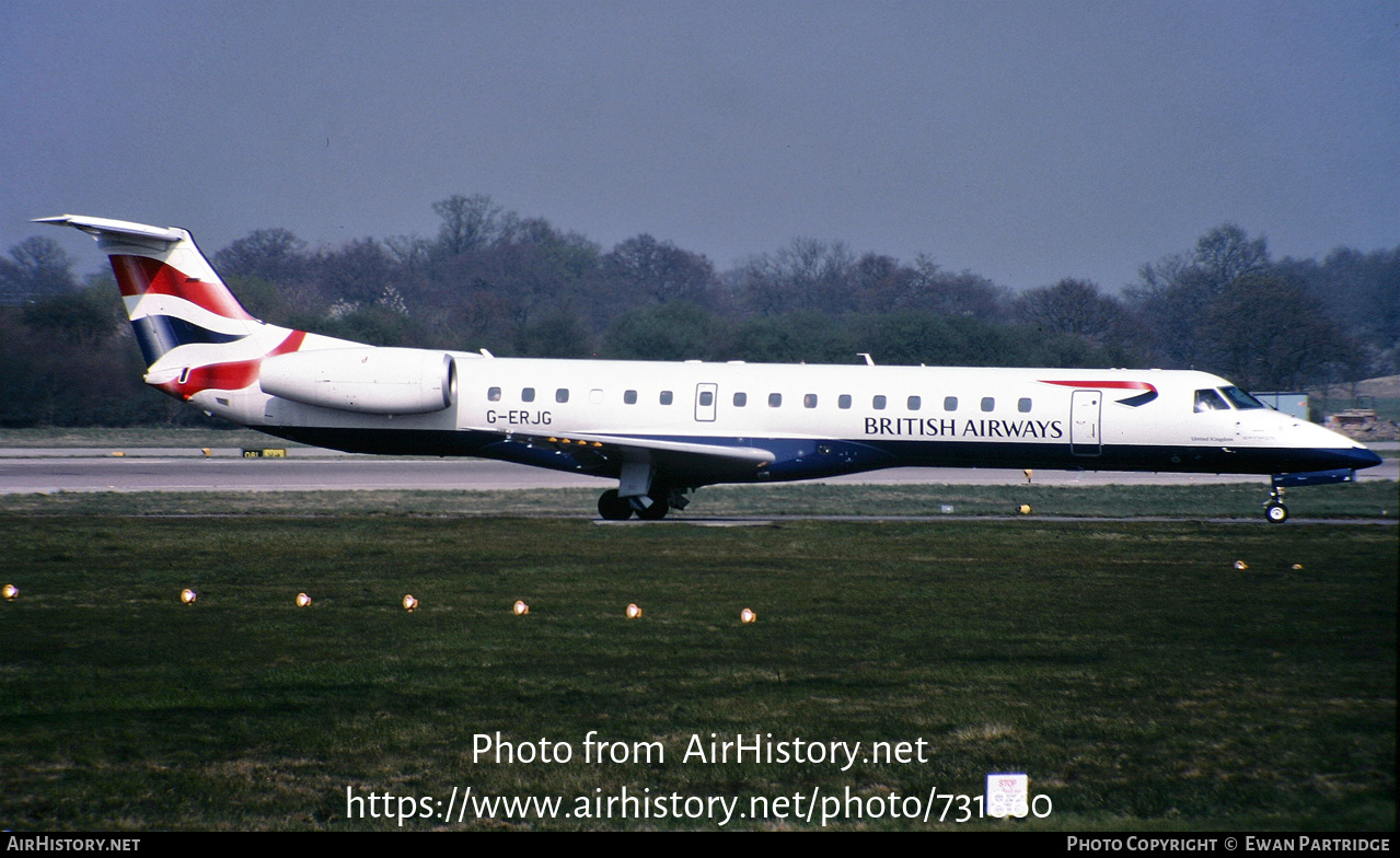 Aircraft Photo of G-ERJG | Embraer ERJ-145EP (EMB-145EP) | British Airways | AirHistory.net #731860