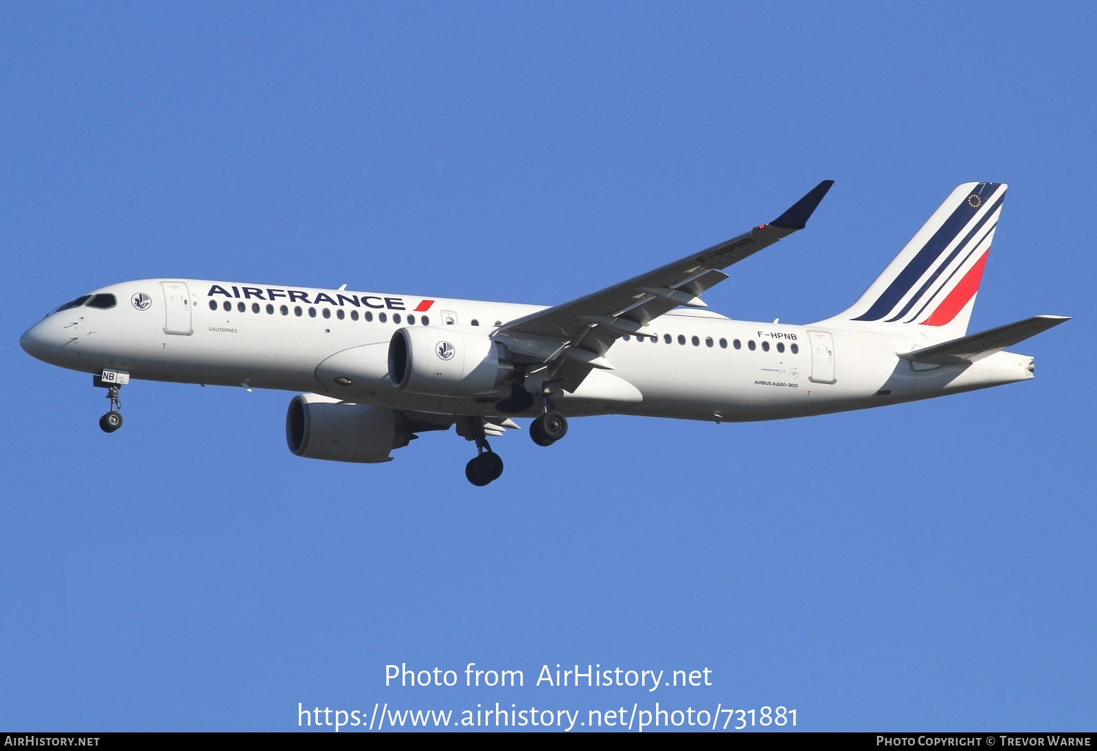 Aircraft Photo of F-HPNB | Airbus A220-371 (BD-500-1A11) | Air France | AirHistory.net #731881