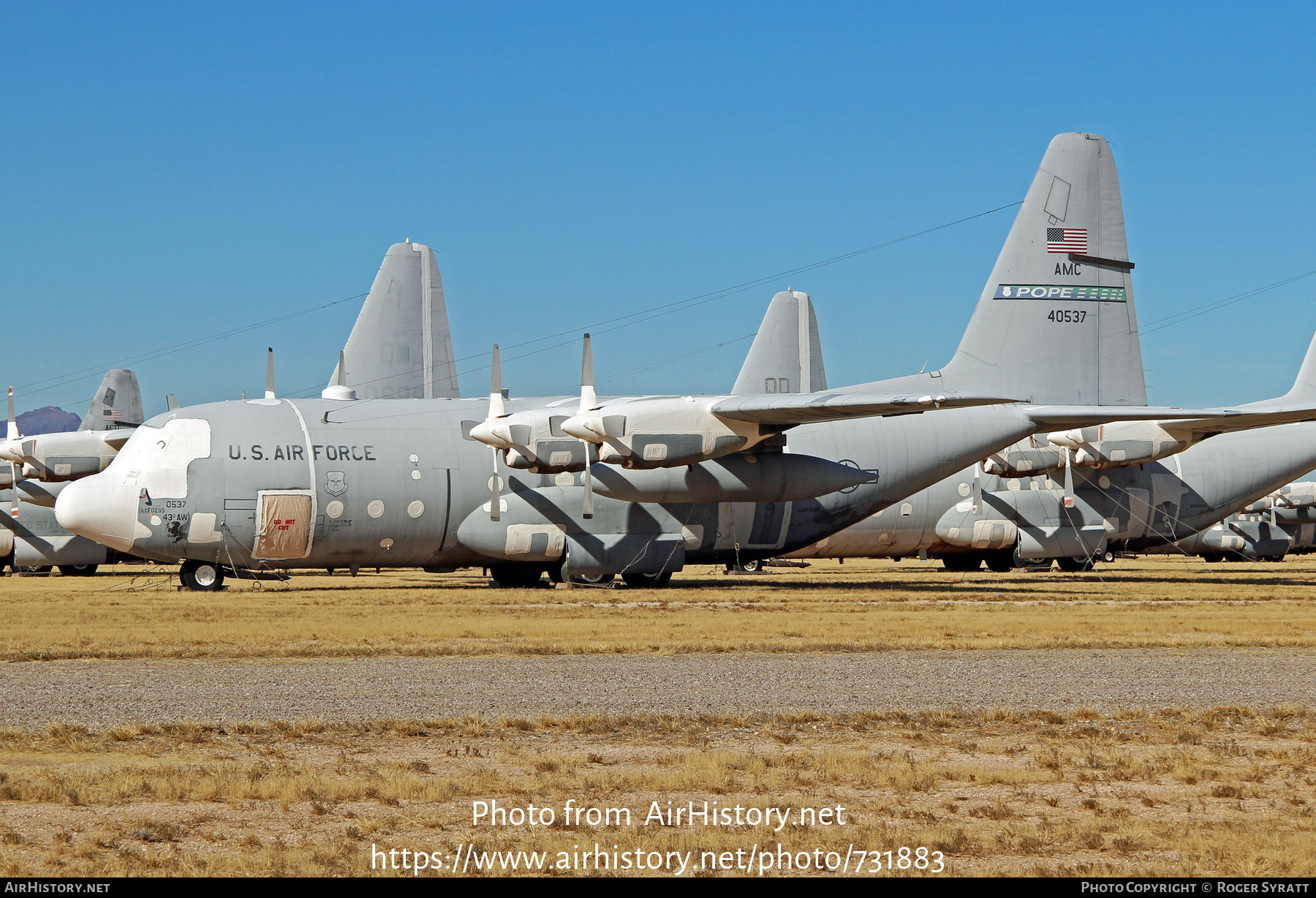 Aircraft Photo of 64-0537 / 40537 | Lockheed C-130E Hercules (L-382) | USA - Air Force | AirHistory.net #731883