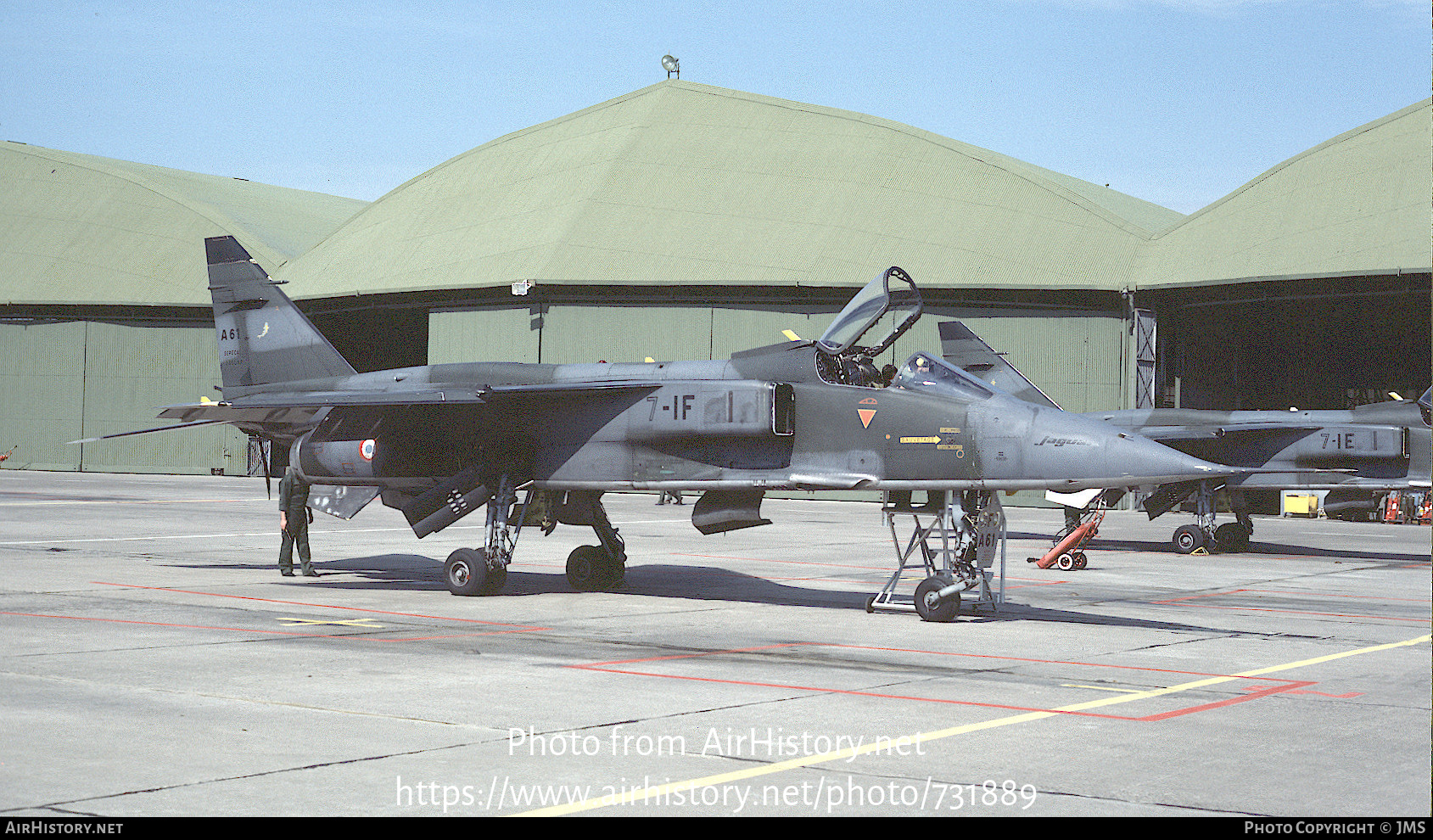 Aircraft Photo of A61 | Sepecat Jaguar A | France - Air Force | AirHistory.net #731889