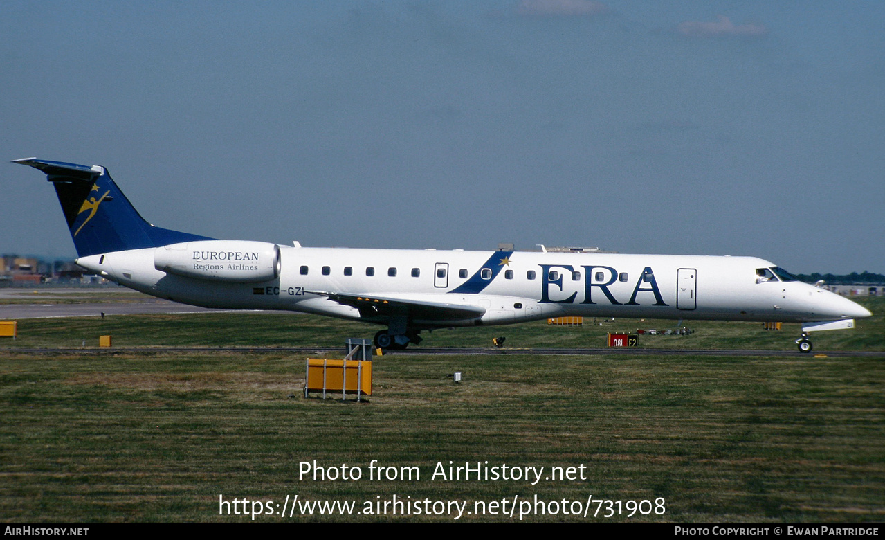 Aircraft Photo of EC-GZI | Embraer ERJ-145LR (EMB-145LR) | ERA - European Regions Airlines | AirHistory.net #731908