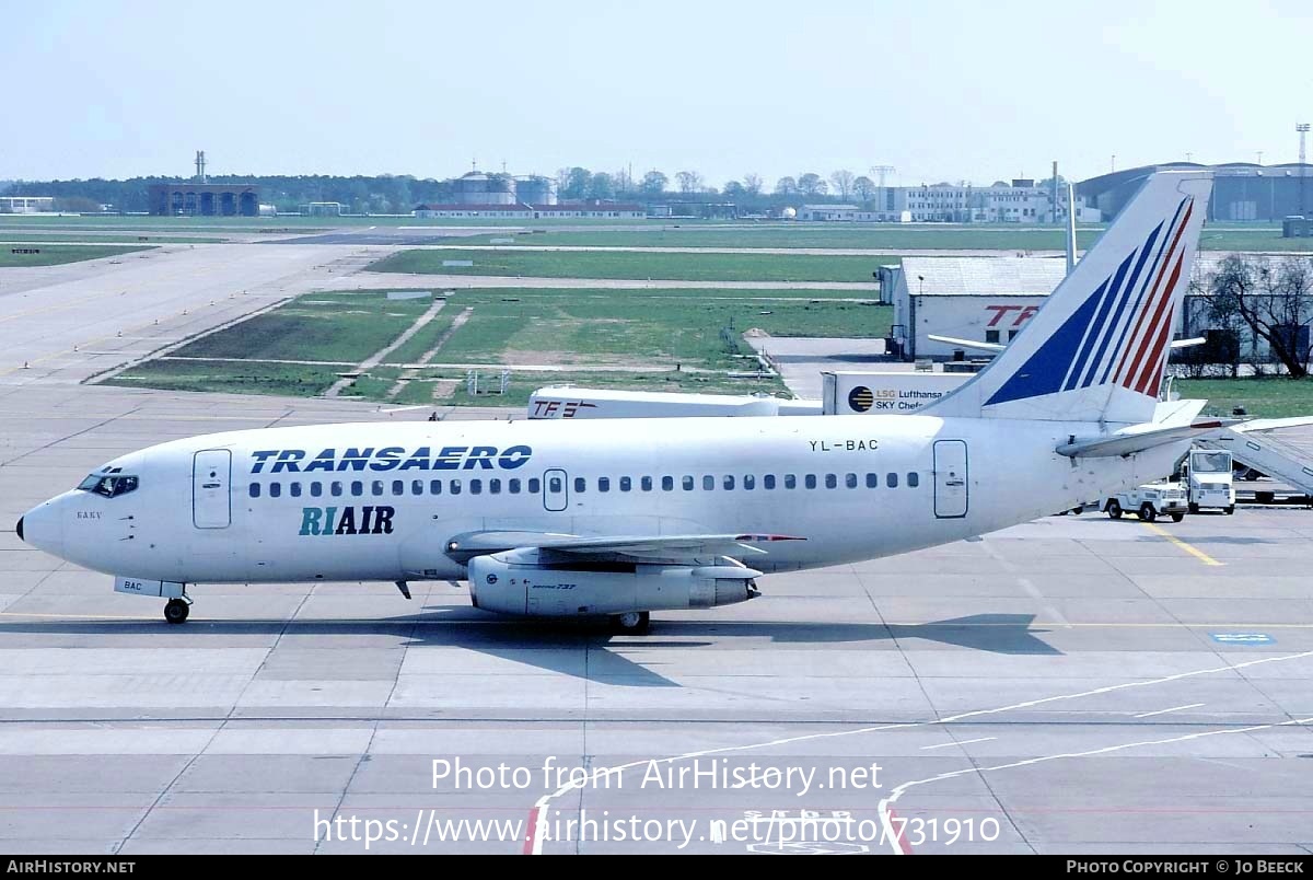 Aircraft Photo of YL-BAC | Boeing 737-236/Adv | Transaero Airlines | AirHistory.net #731910