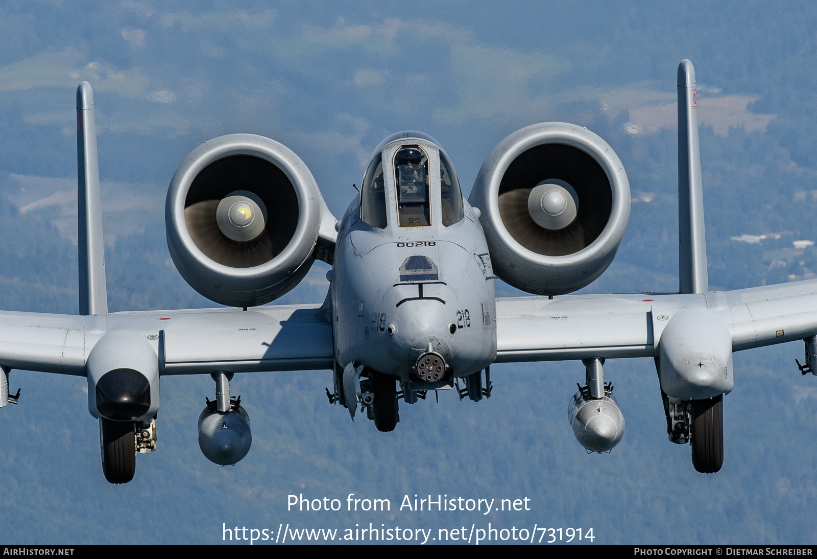 Aircraft Photo of 80-0218 / AF80-218 | Fairchild A-10C Thunderbolt II | USA - Air Force | AirHistory.net #731914