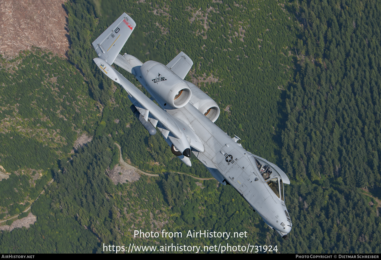 Aircraft Photo of 78-0611 / AF78-611 | Fairchild A-10C Thunderbolt II | USA - Air Force | AirHistory.net #731924