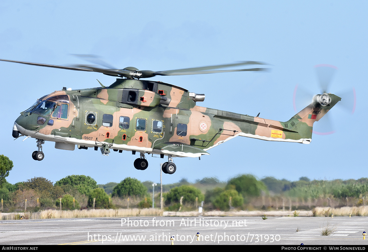 Aircraft Photo of 19607 | AgustaWestland EH101-516 | Portugal - Air Force | AirHistory.net #731930