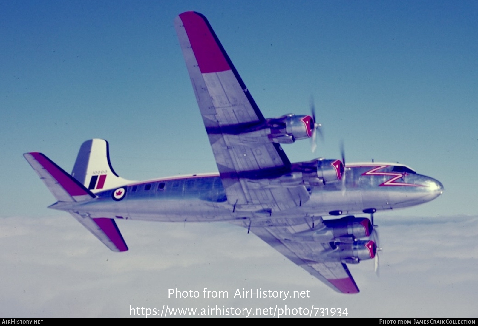 Aircraft Photo of 10000 / 10 | Canadair C-5 (CL-5) | Canada - Air Force | AirHistory.net #731934