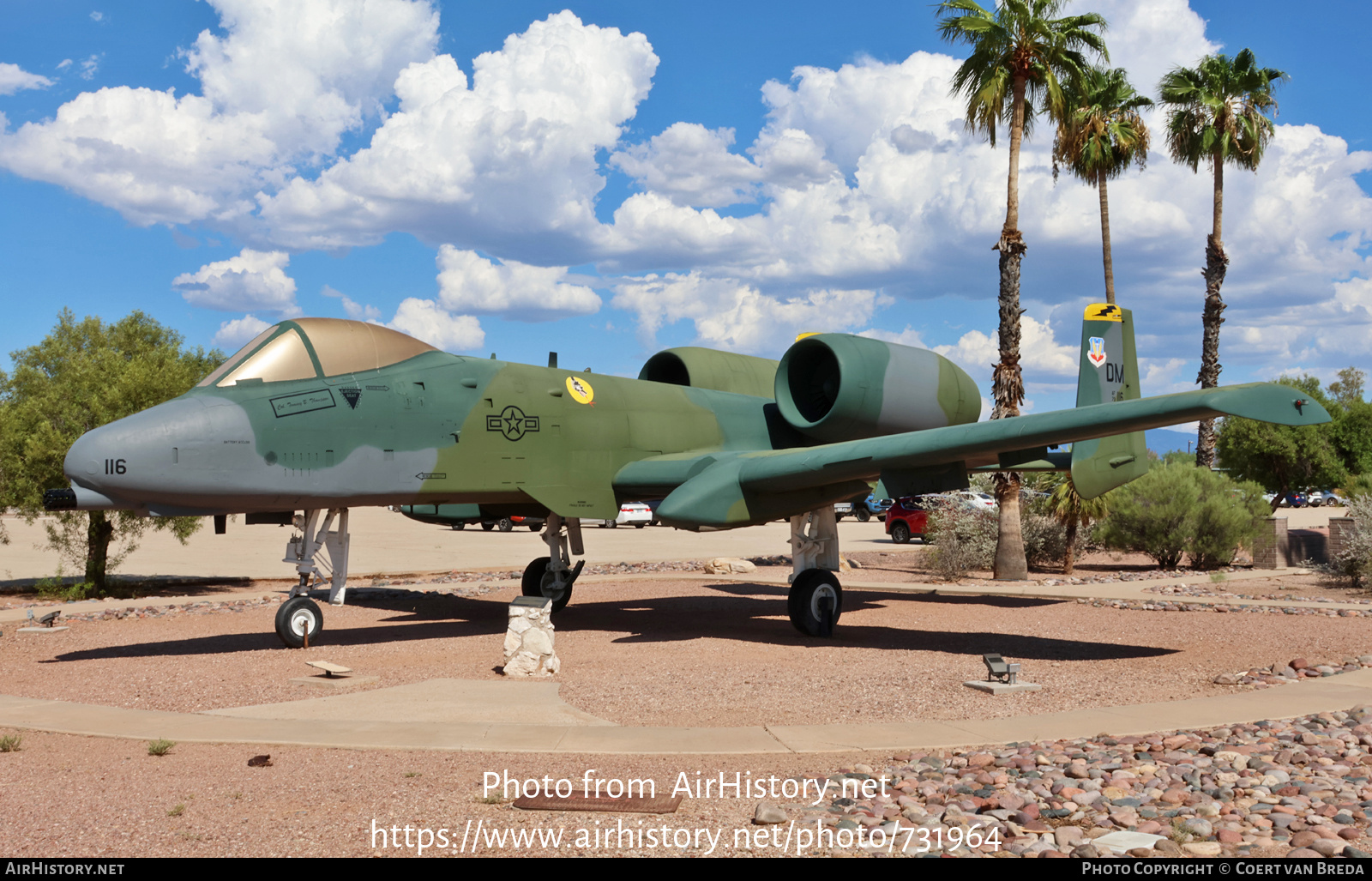 Aircraft Photo of 79-0116 | Fairchild A-10A Thunderbolt II | USA - Air Force | AirHistory.net #731964