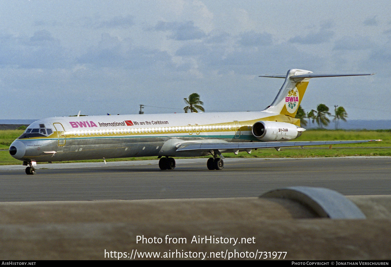 Aircraft Photo of 9Y-THW | McDonnell Douglas MD-83 (DC-9-83) | BWIA International | AirHistory.net #731977