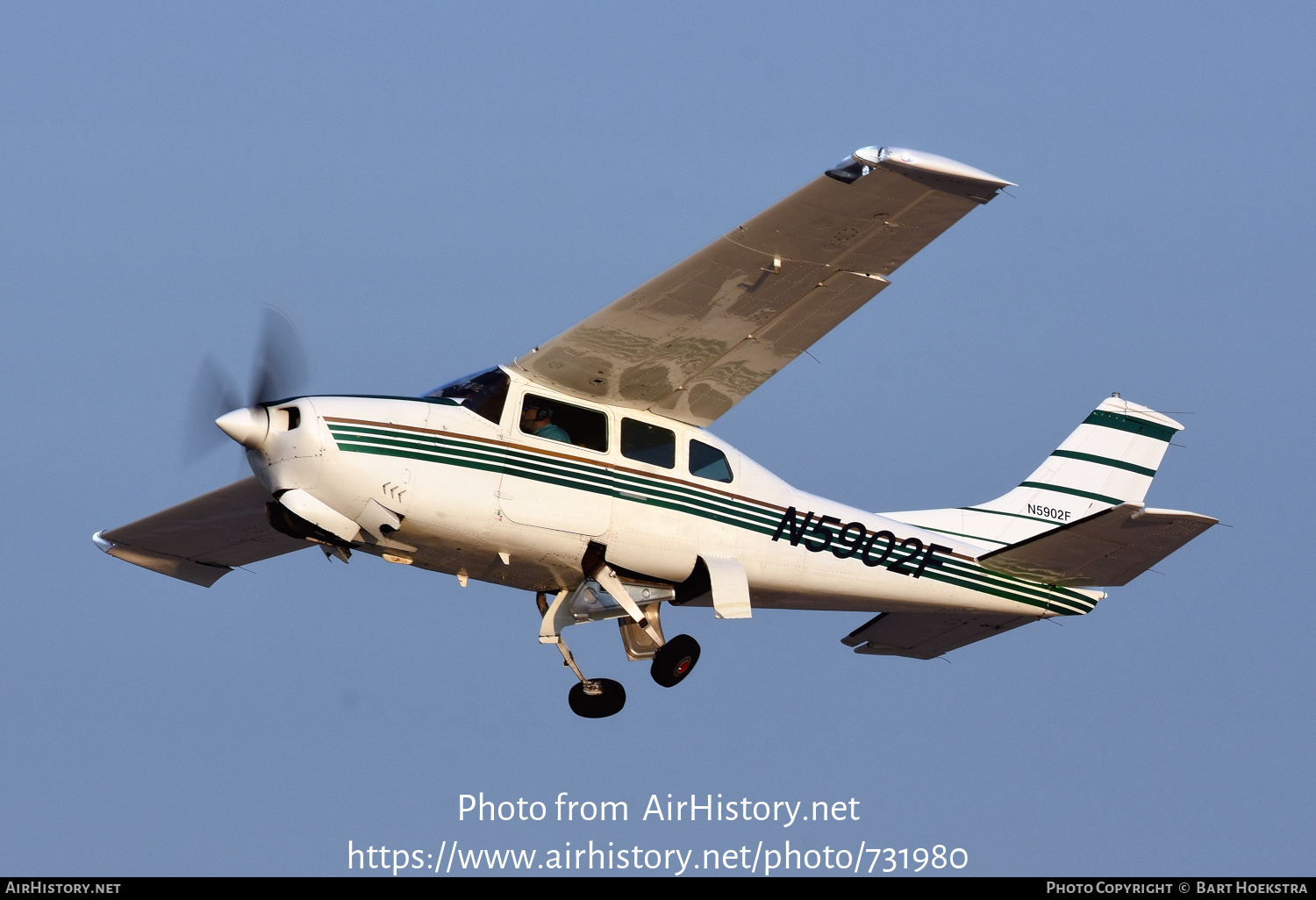 Aircraft Photo of N5902F | Cessna 210G Centurion | AirHistory.net #731980