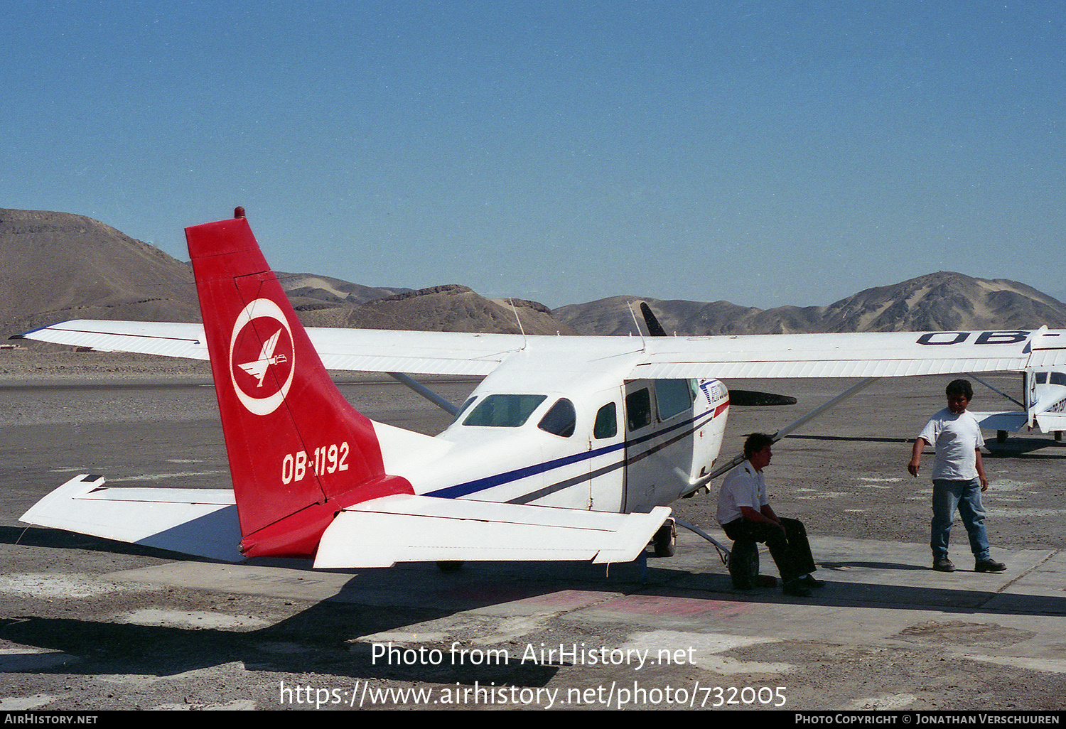 Aircraft Photo of OB-1192 | Cessna U206G Stationair 6 | Aero Cóndor Perú | AirHistory.net #732005