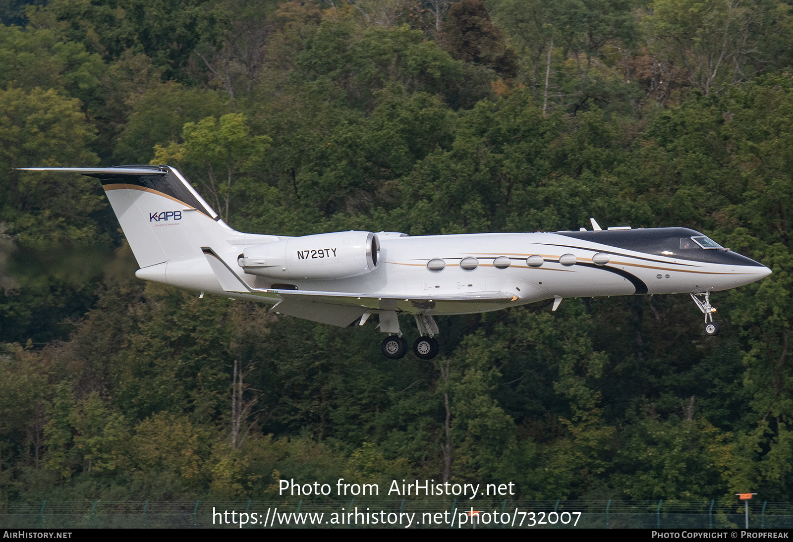 Aircraft Photo of N729TY | Gulfstream Aerospace G-IV Gulfstream IV | KAPB - Koperasi Amanah Pelaburan Berhad | AirHistory.net #732007