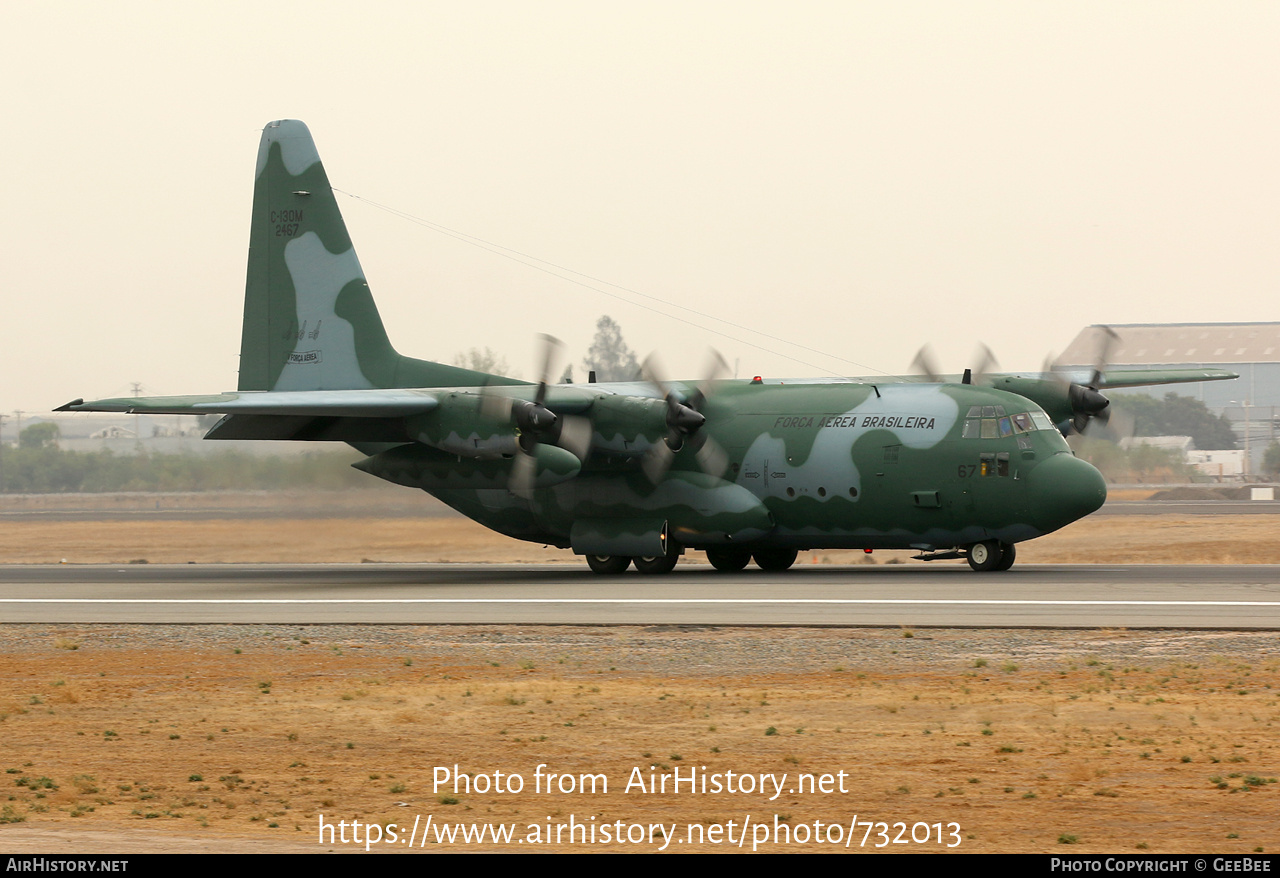 Aircraft Photo of 2467 | Lockheed C-130M Hercules (L-382) | Brazil - Air Force | AirHistory.net #732013