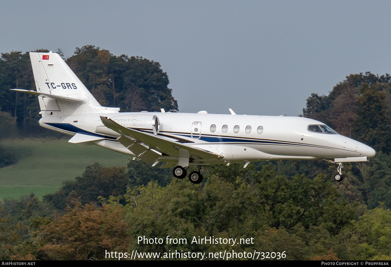 Aircraft Photo of TC-GRS | Cessna 680A Citation Latitude | AirHistory.net #732036