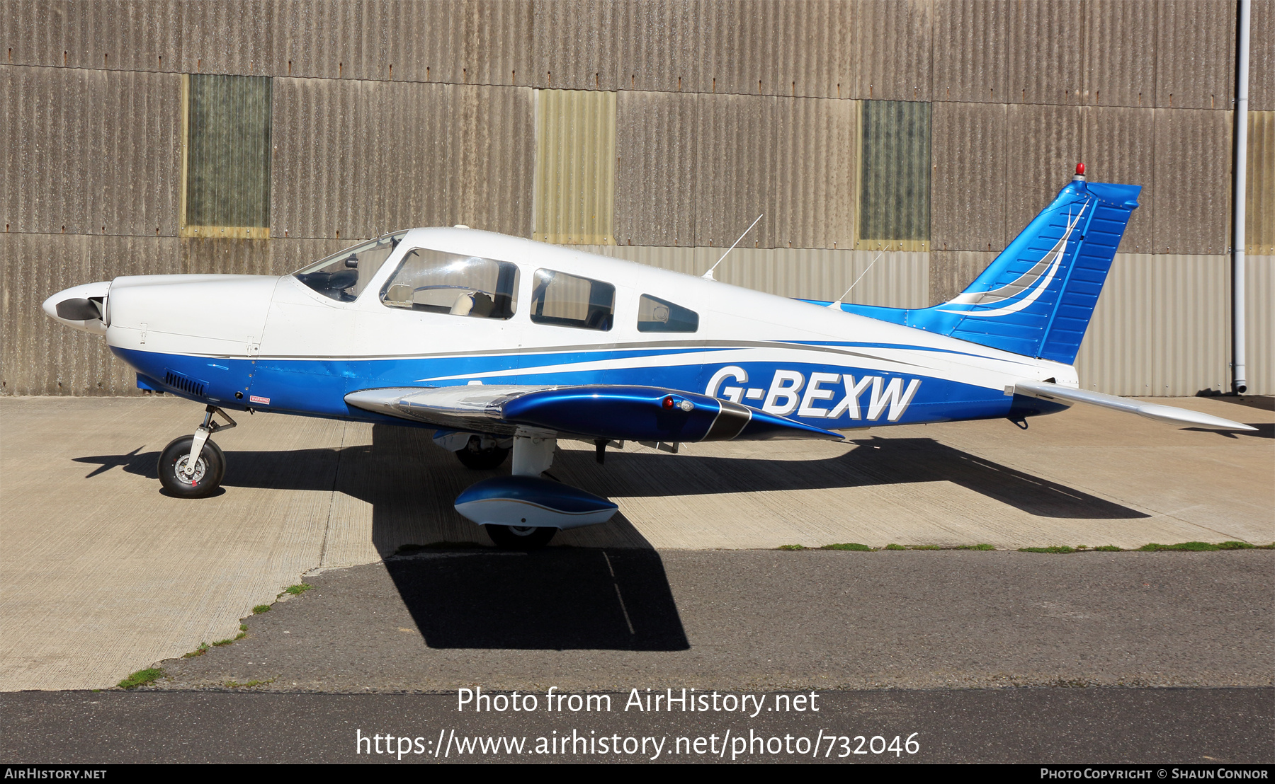 Aircraft Photo of G-BEXW | Piper PA-28-181 Cherokee Archer II | AirHistory.net #732046