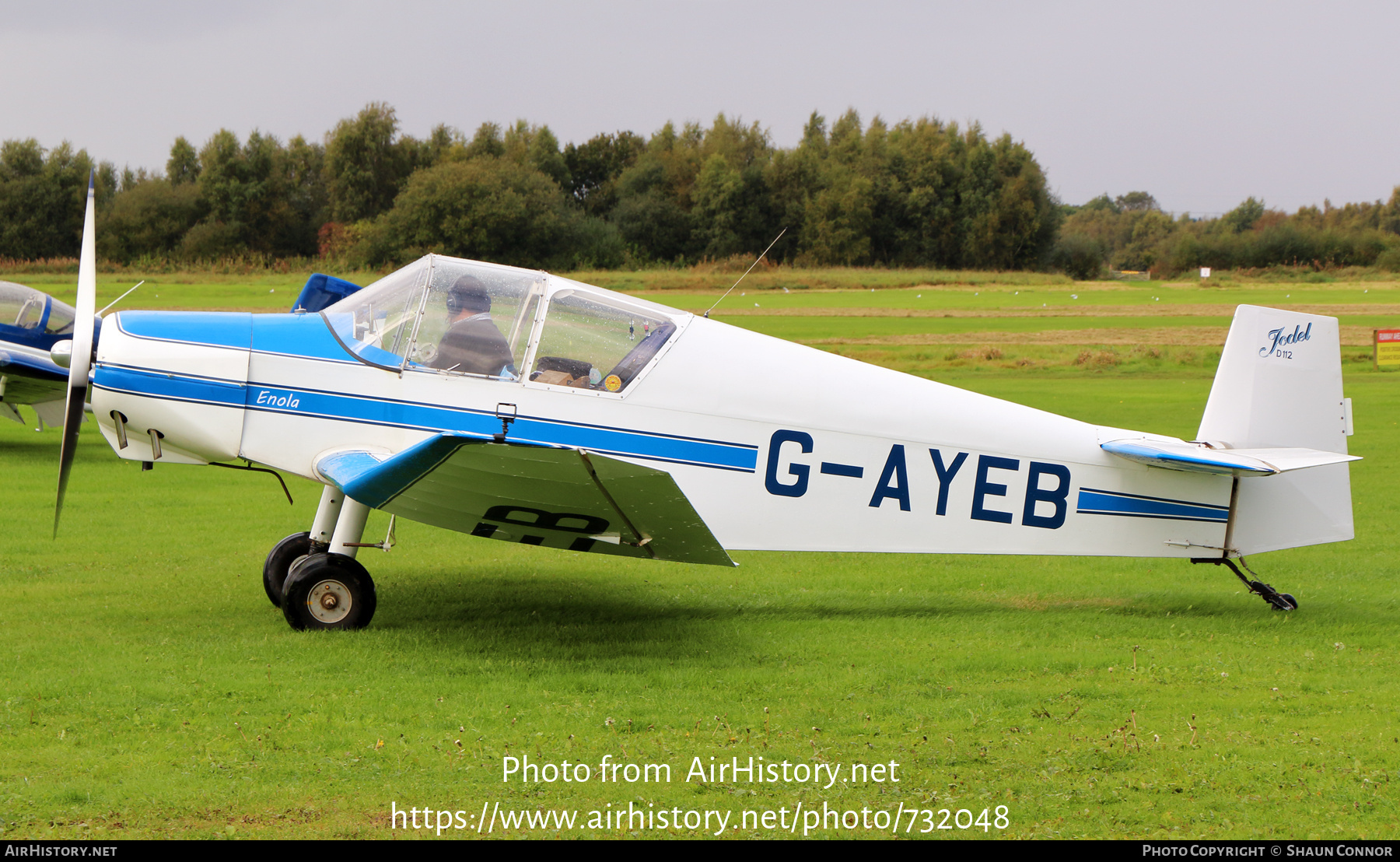 Aircraft Photo of G-AYEB | Jodel D-112 | AirHistory.net #732048