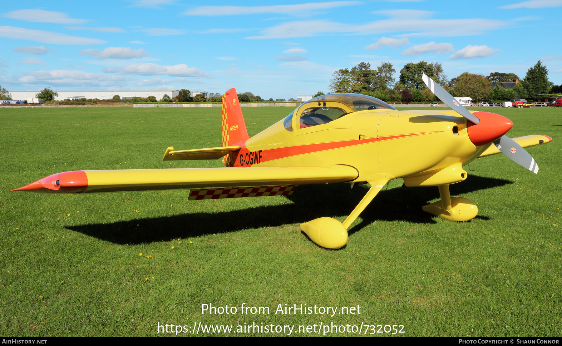 Aircraft Photo of G-CGWF / N3261F | Van's RV-7 | AirHistory.net #732052