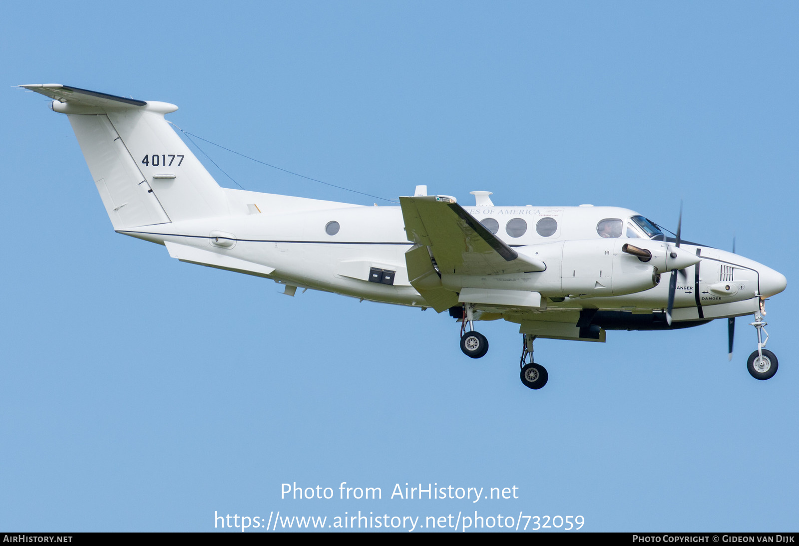 Aircraft Photo of 84-0177 / 40177 | Beech C-12U-3 Huron (B200C) | USA - Army | AirHistory.net #732059