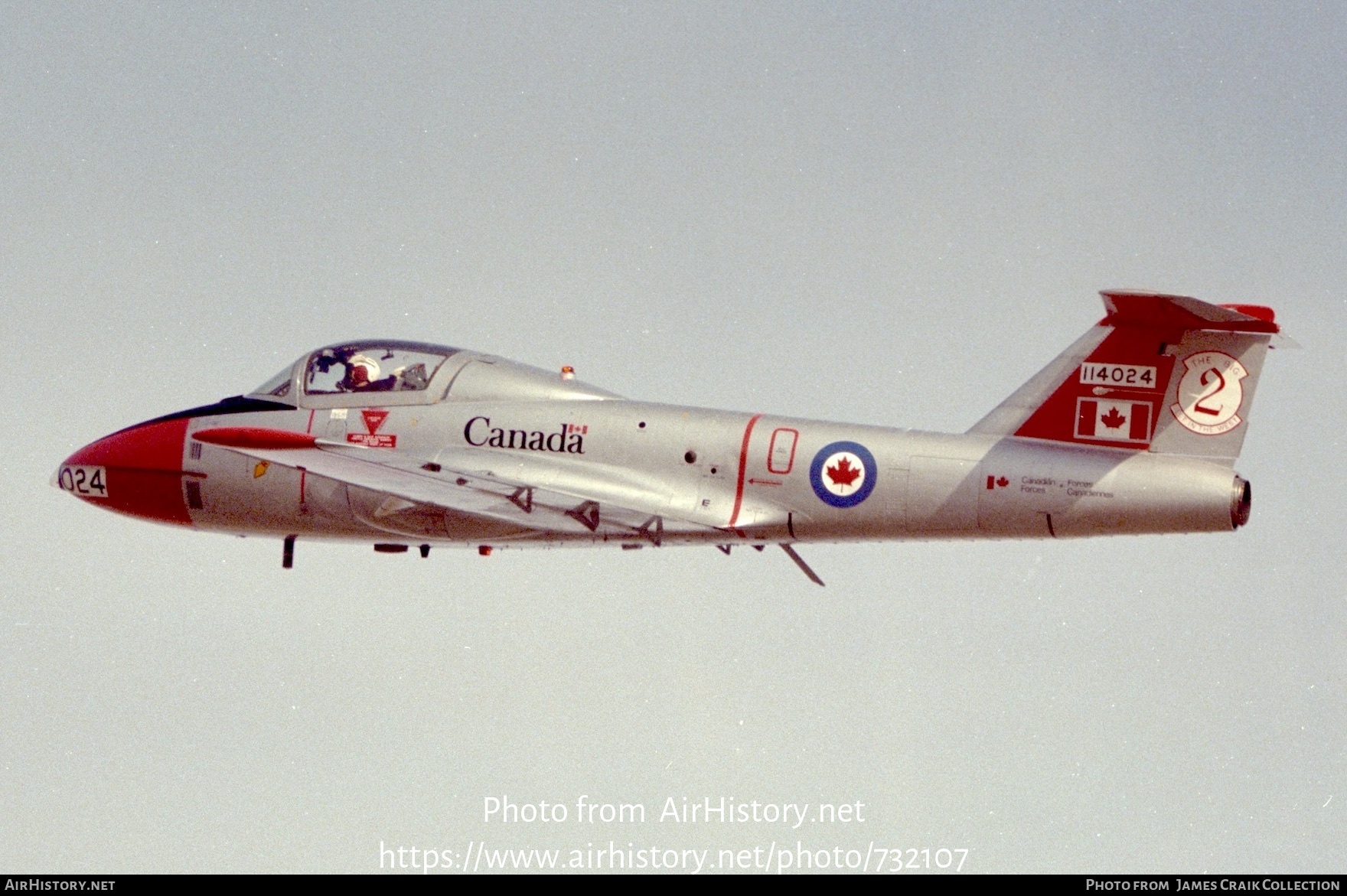 Aircraft Photo of 114024 | Canadair CT-114 Tutor (CL-41A) | Canada - Air Force | AirHistory.net #732107