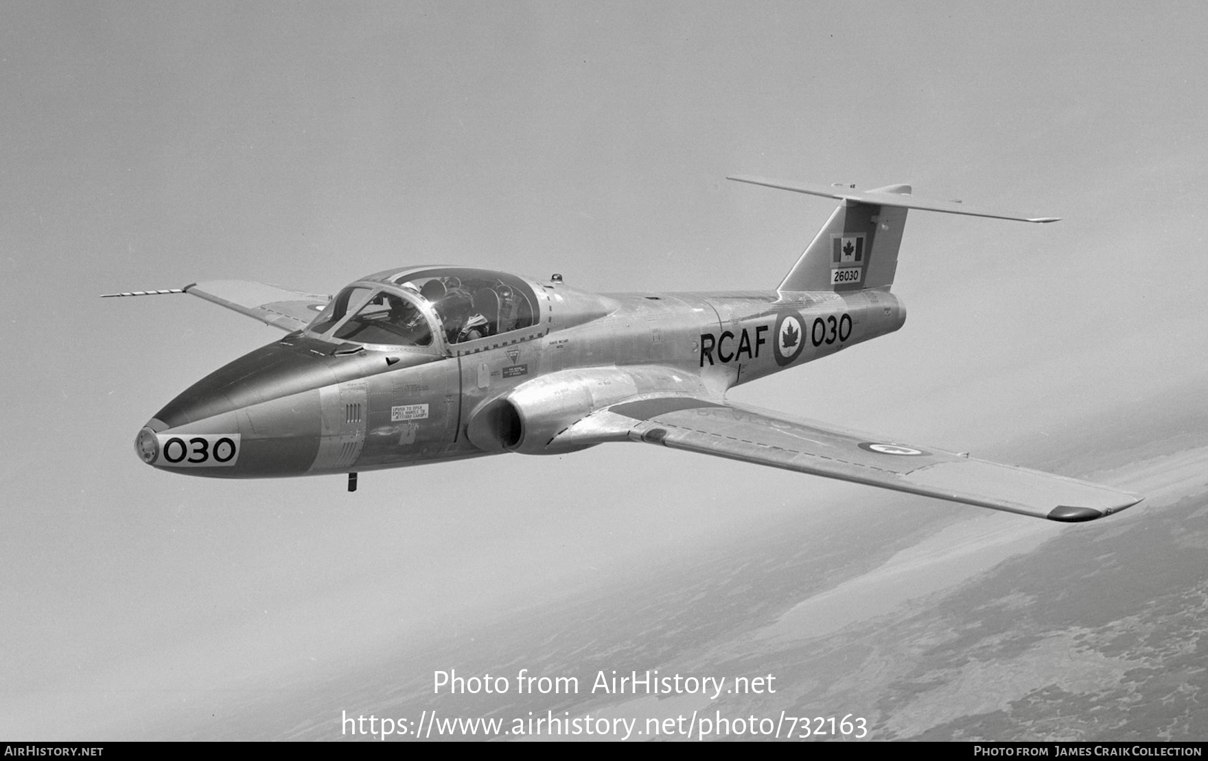 Aircraft Photo of 26030 | Canadair CT-114 Tutor (CL-41A) | Canada - Air Force | AirHistory.net #732163