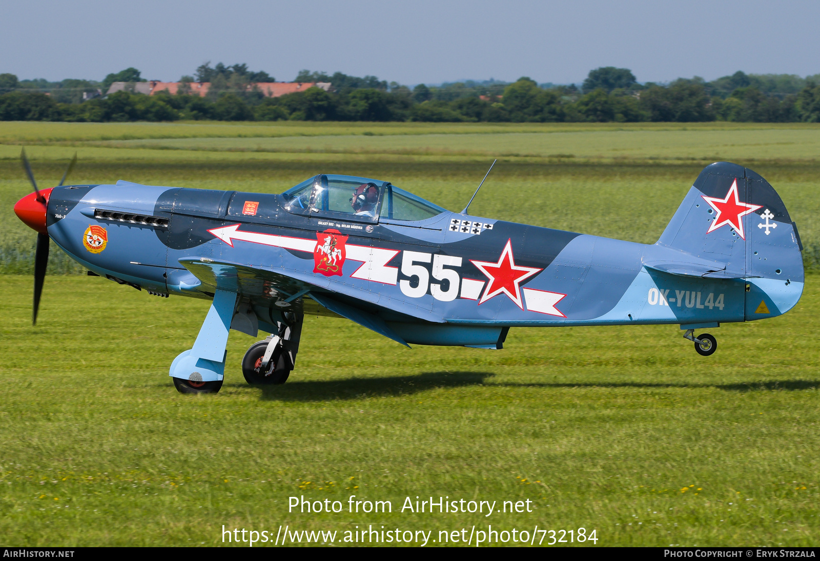 Aircraft Photo of OK-YUL44 / 55 | Bábovka Yak-3UL Replica | Soviet Union - Air Force | AirHistory.net #732184