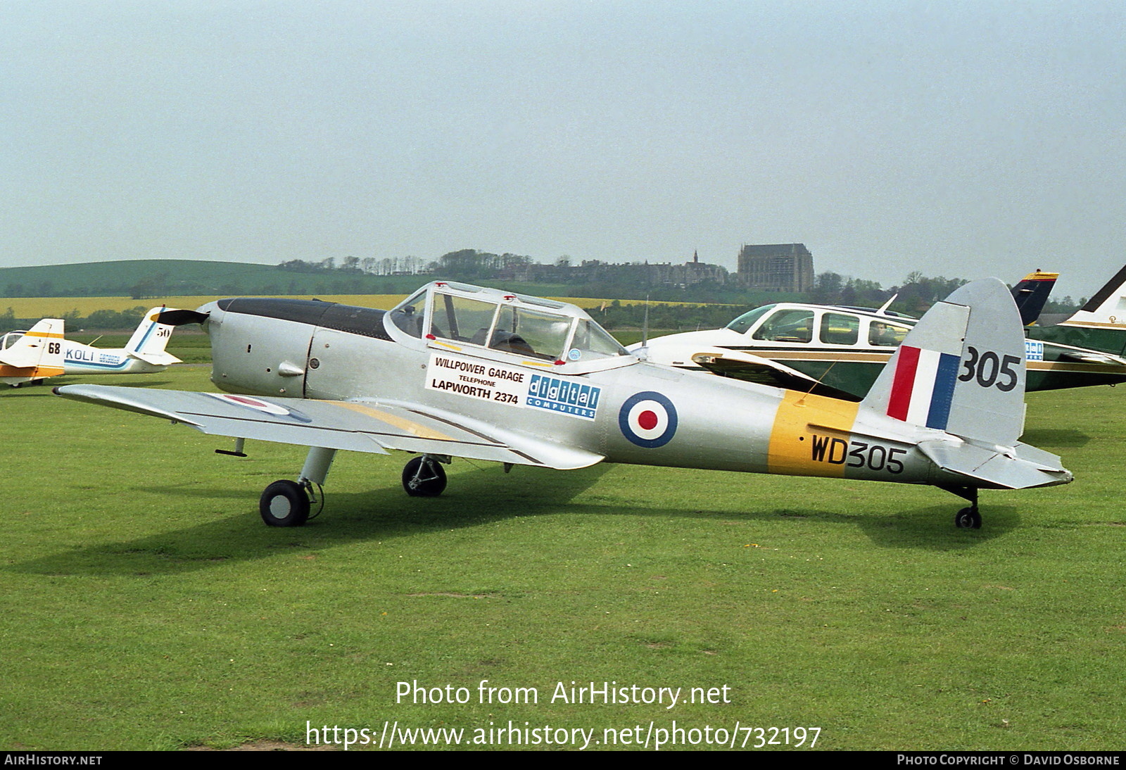 Aircraft Photo of G-ARGG / WD305 | De Havilland DHC-1 Chipmunk Mk22 | UK - Air Force | AirHistory.net #732197